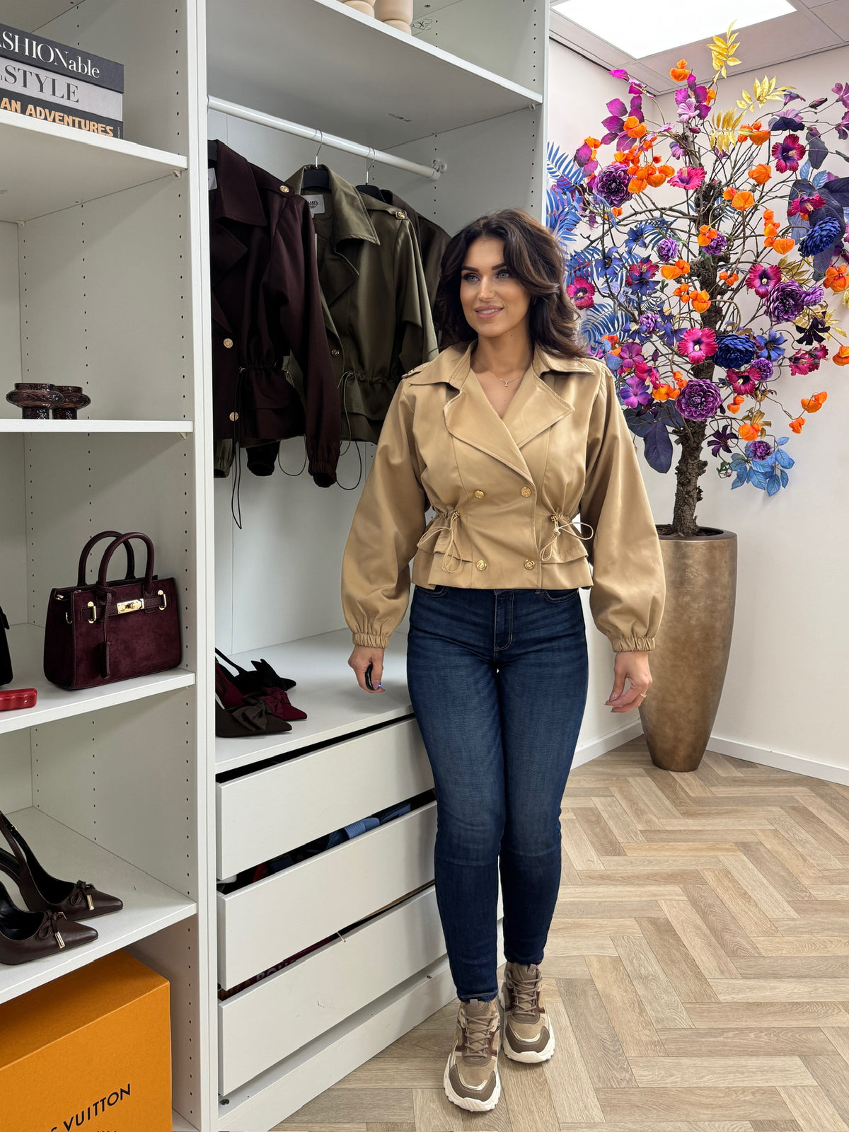 Jacket Ashley Camel WE1027
