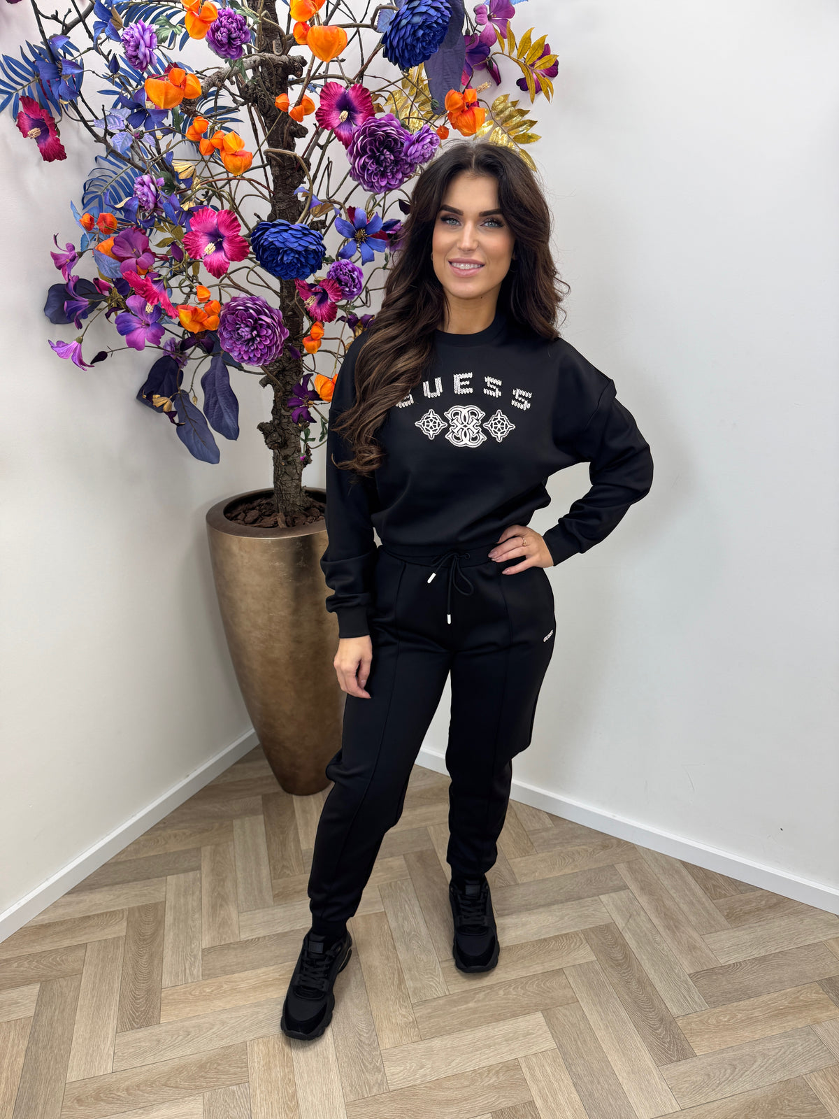 Sweater Fabrizia Black Guess 1408