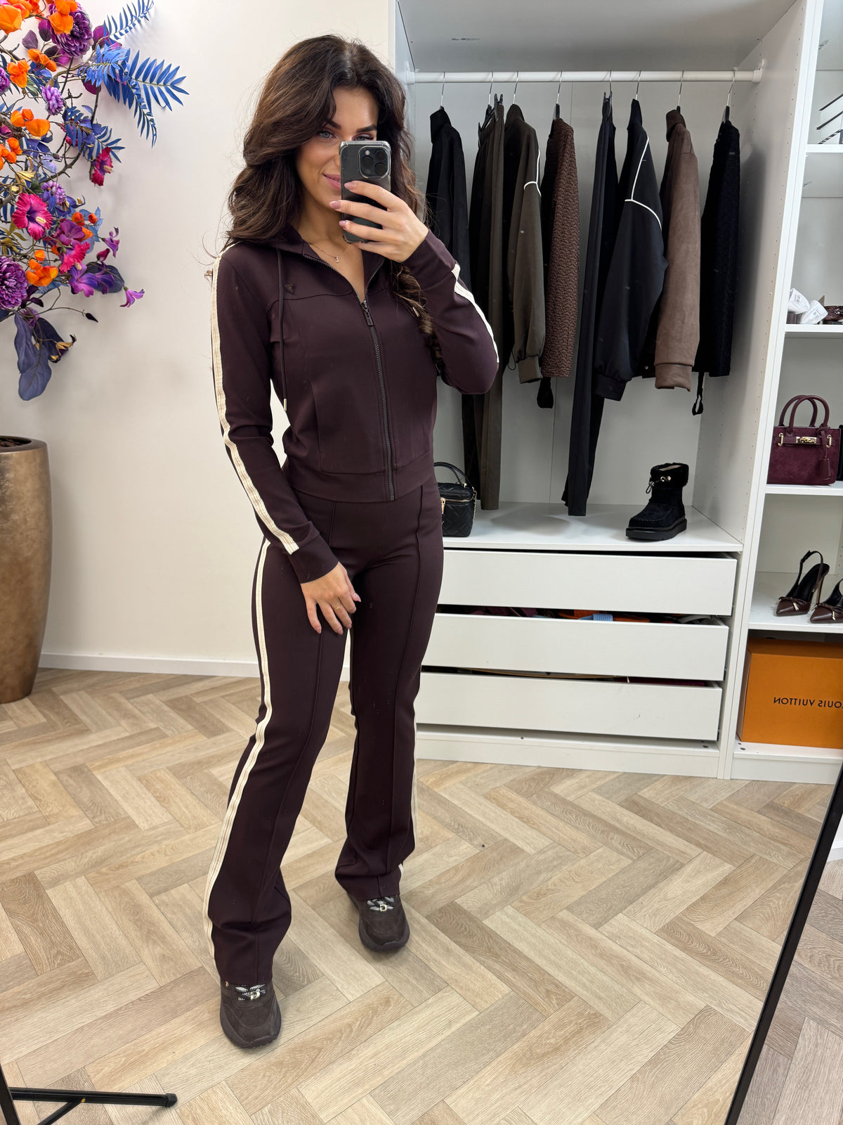 Zip Hoodie Fausta Cold Brew Guess 1411