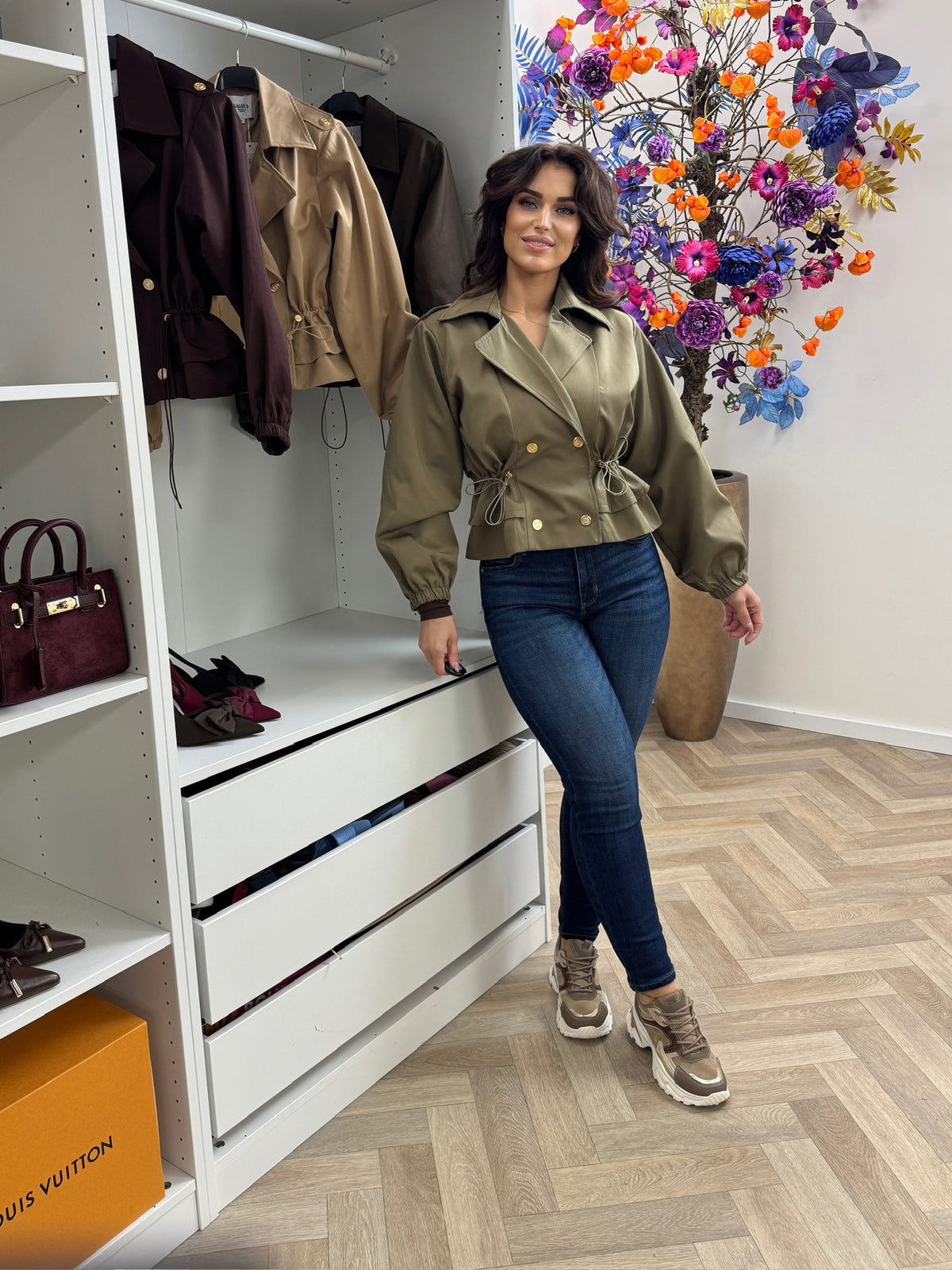 Jacket Ashley Khaki WE1027