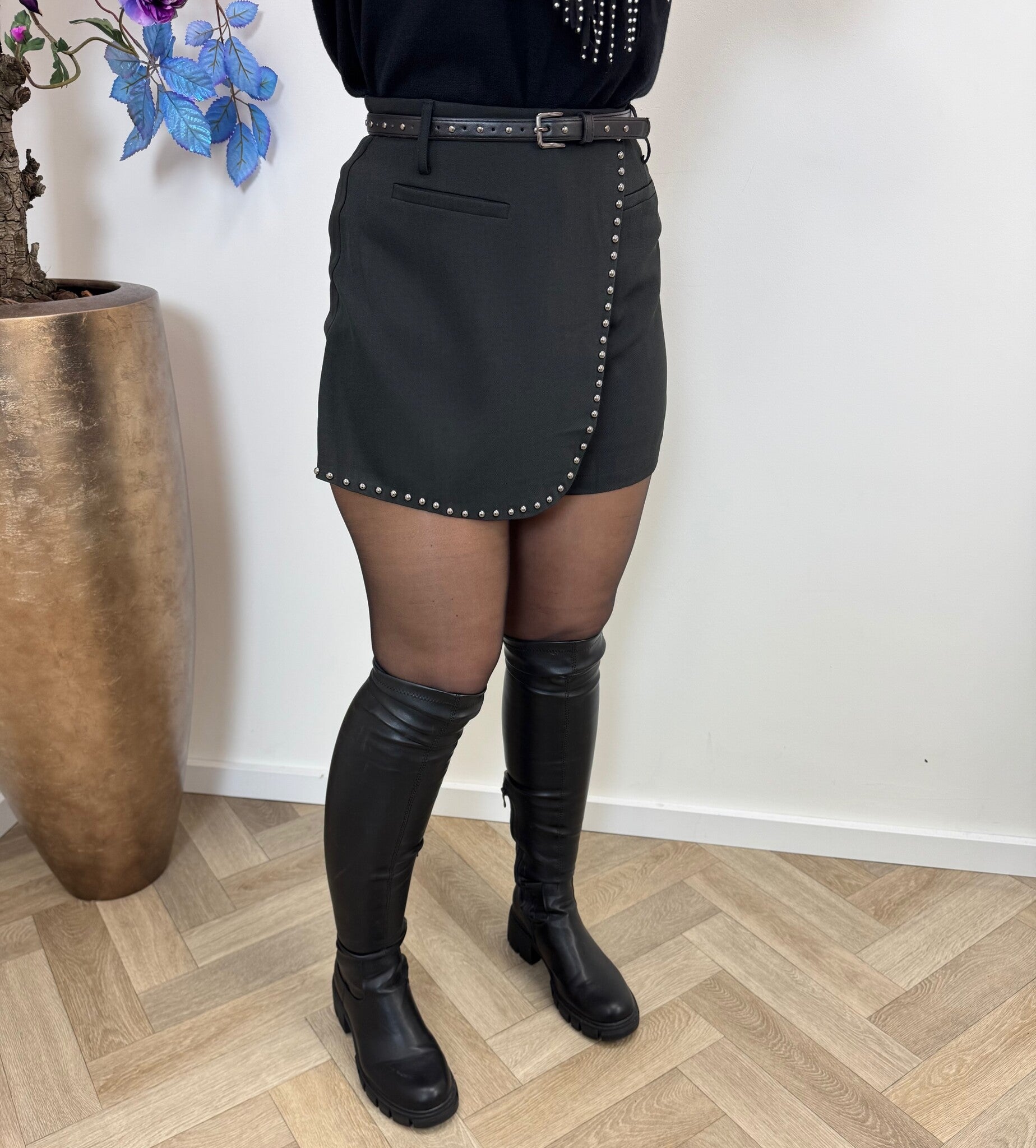 Skort Studs Black WZ20583