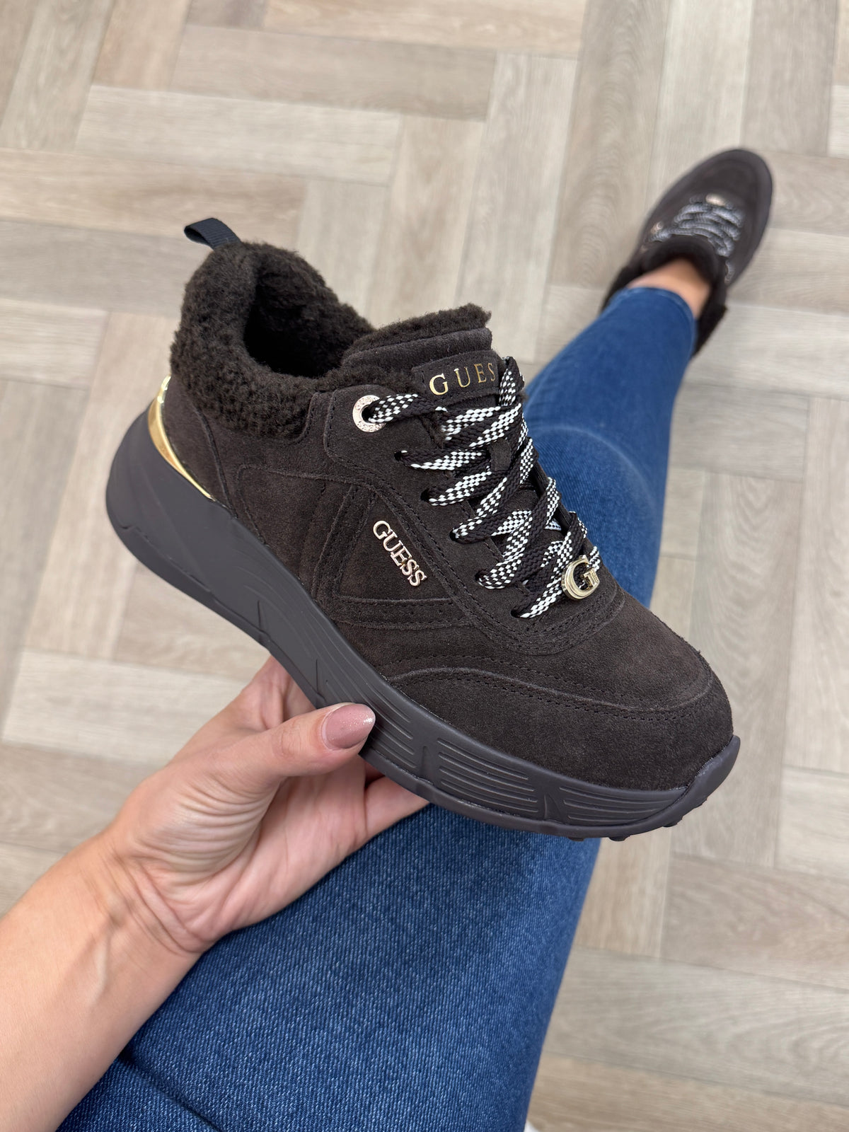 Sneakers Facter2 Choco Guess 1433