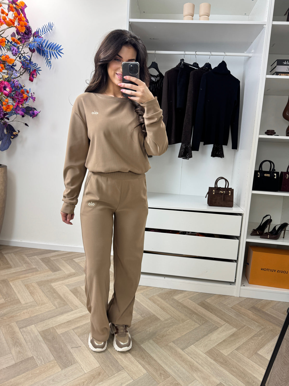 Joggingspak Olo 1028 Camel