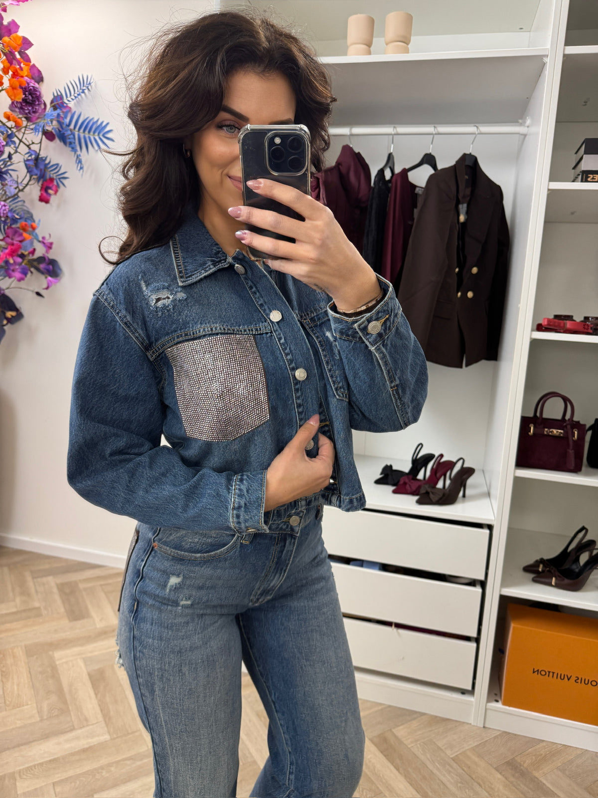 Jacket Brown Diamonds MG1353
