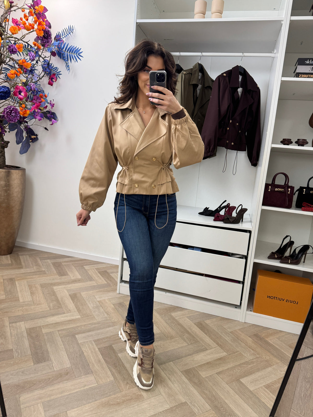Jacket Ashley Camel WE1027