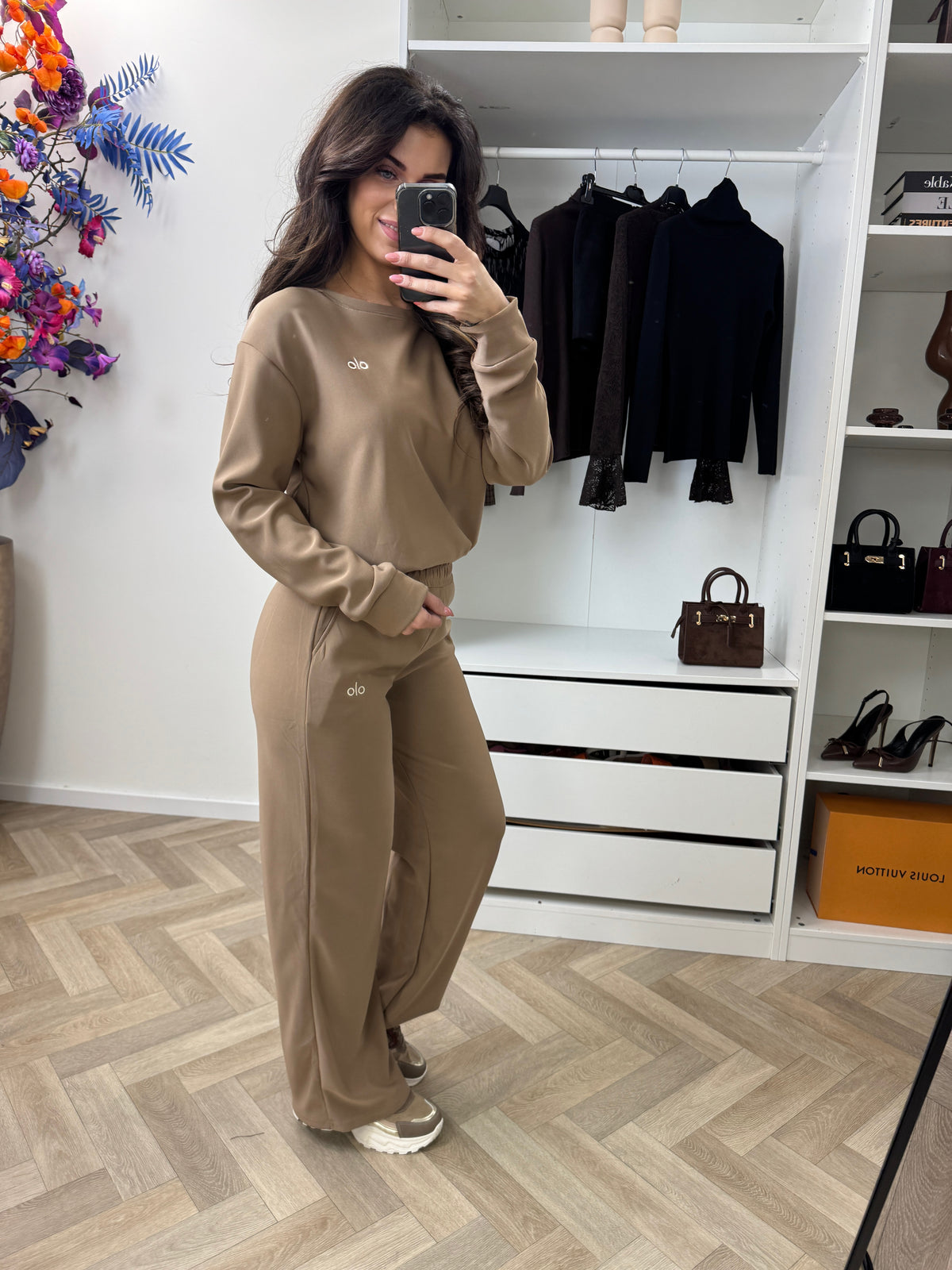Joggingspak Olo 1028 Camel