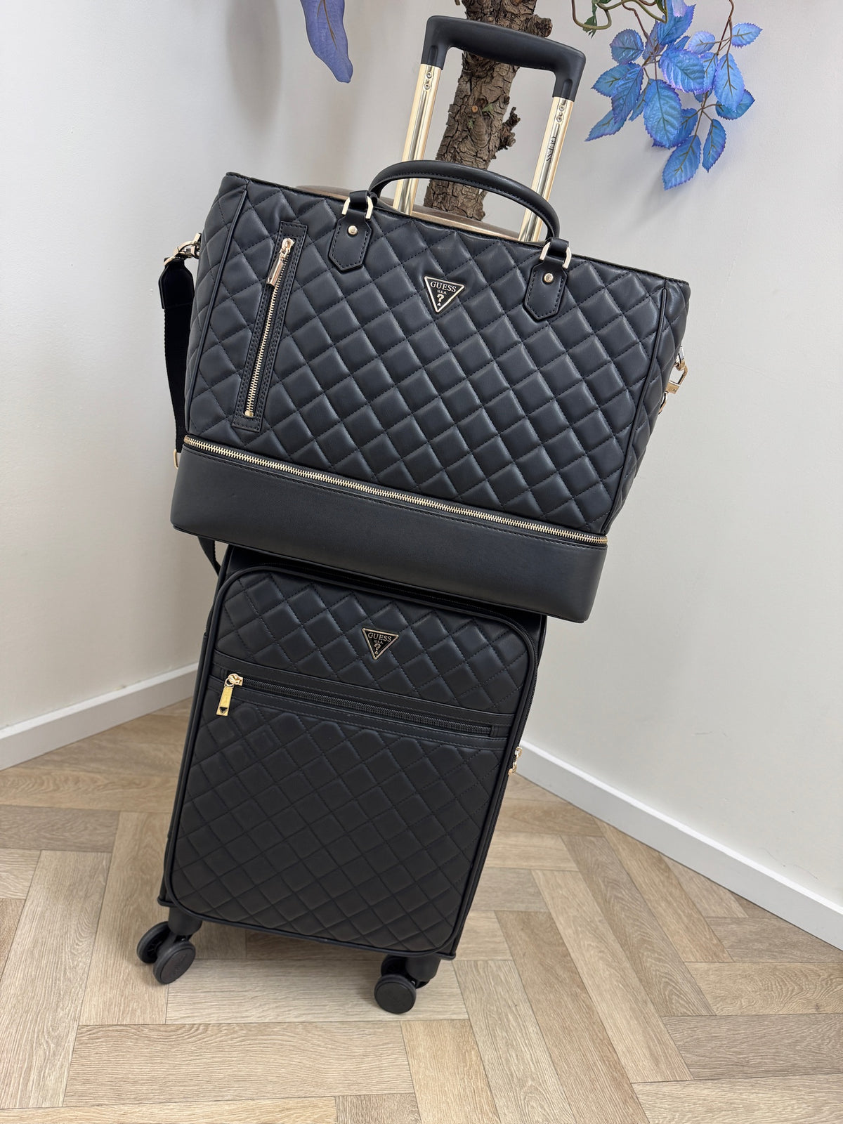 Small Trolley Juliet Black Guess 1382