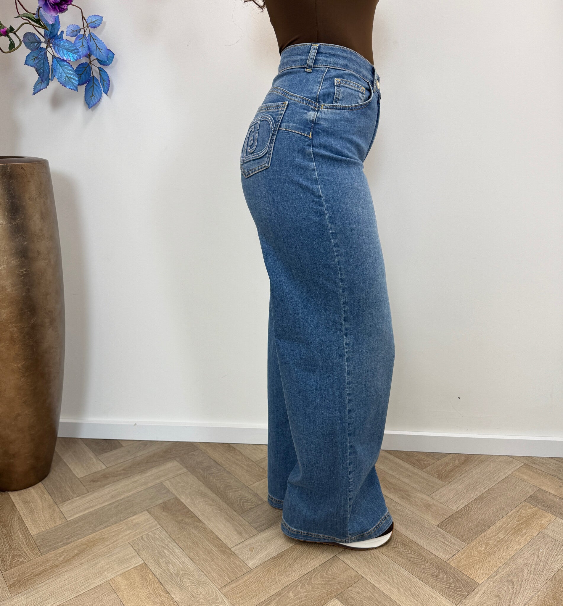 Super Stretch Jeans Lungo Denim Light blue 1961