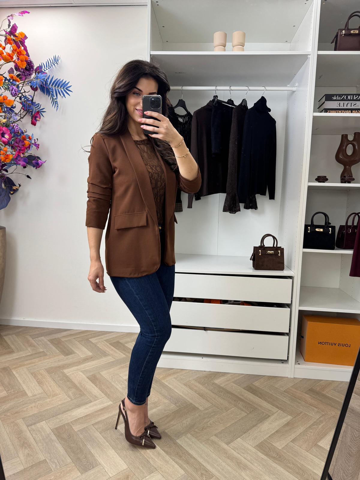 Smock Blazer Sunny Camel