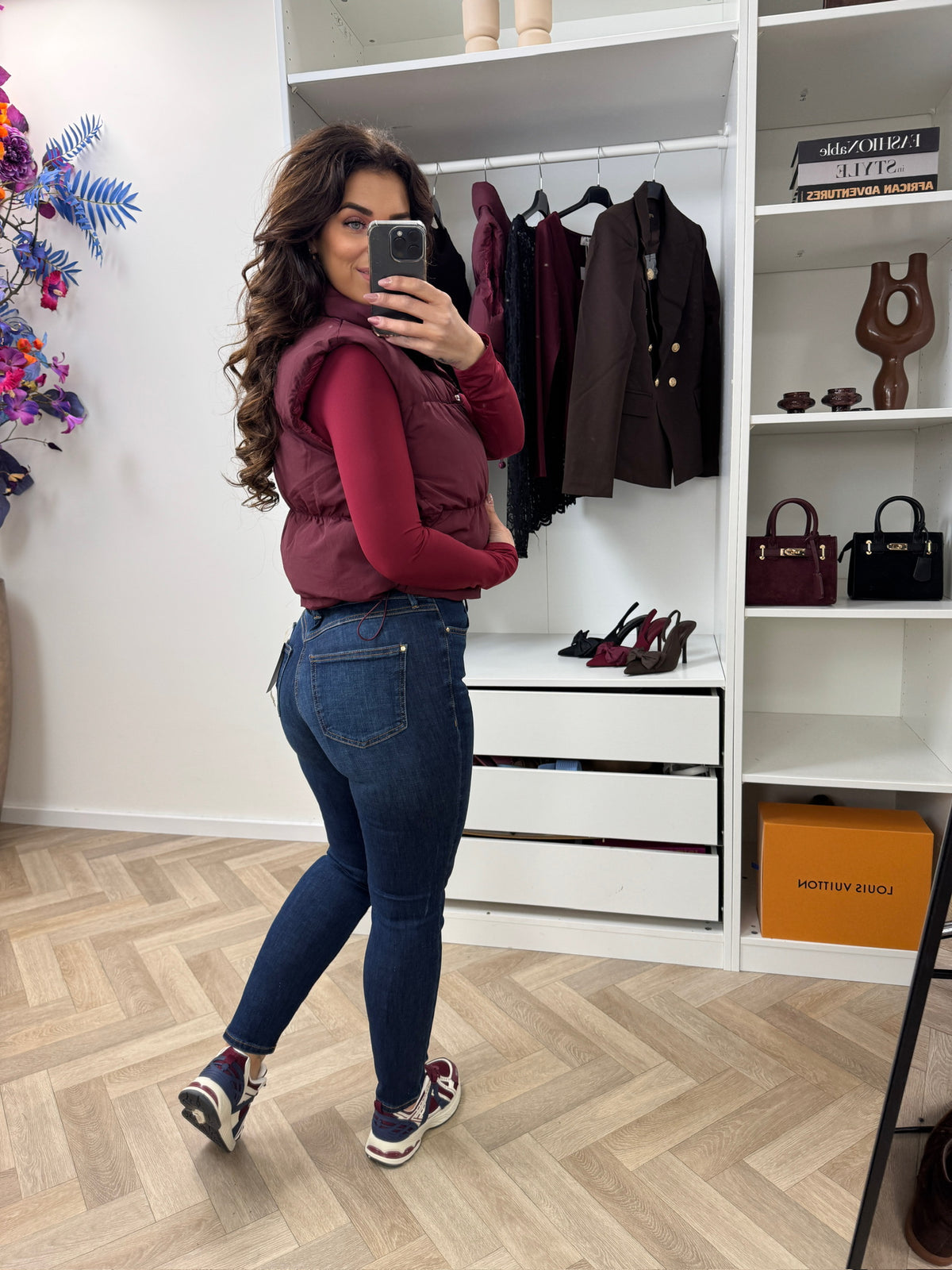 Bodywarmer Jessie Bordeaux AP2463