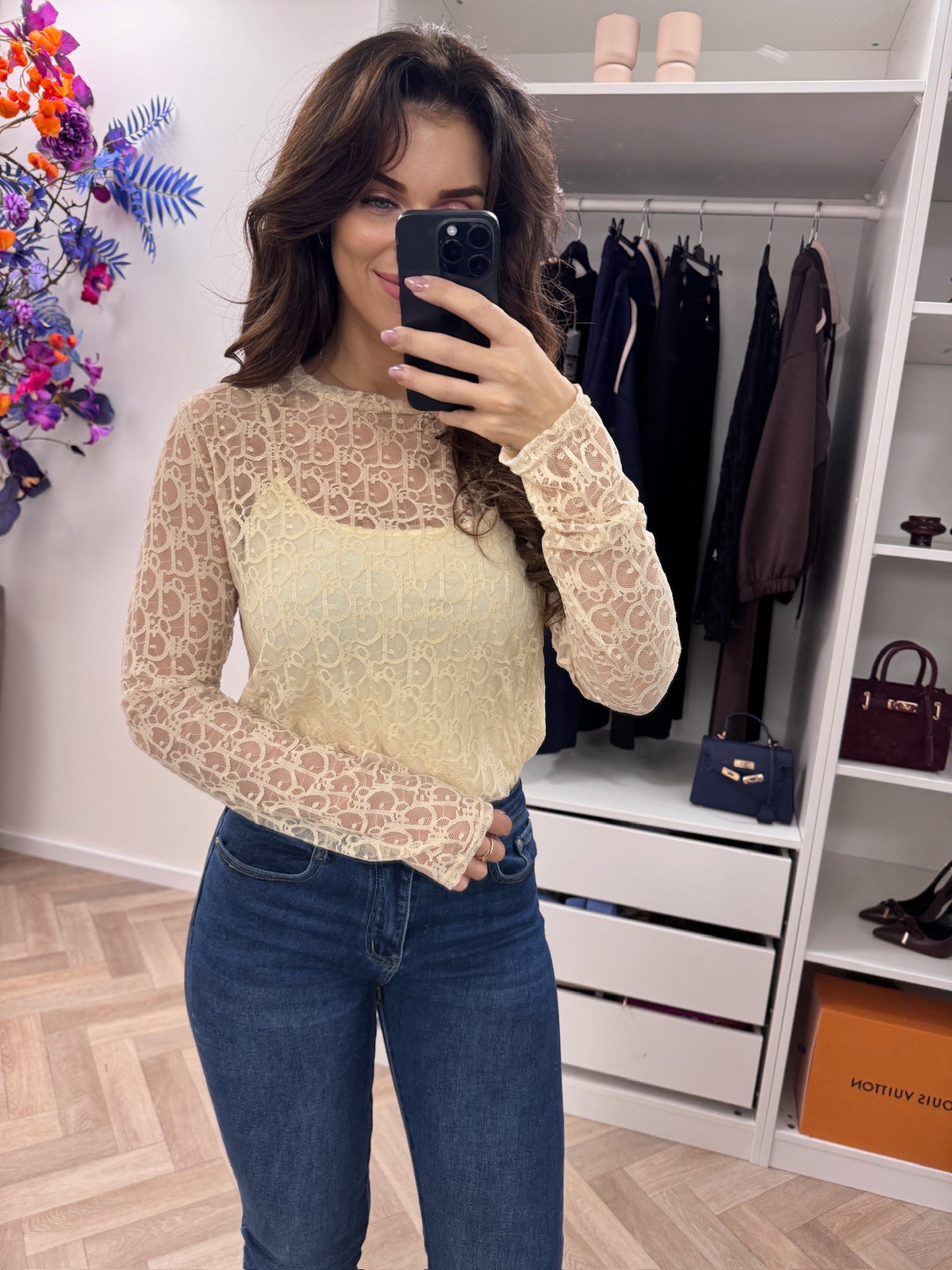 Top Dina Beige 22004