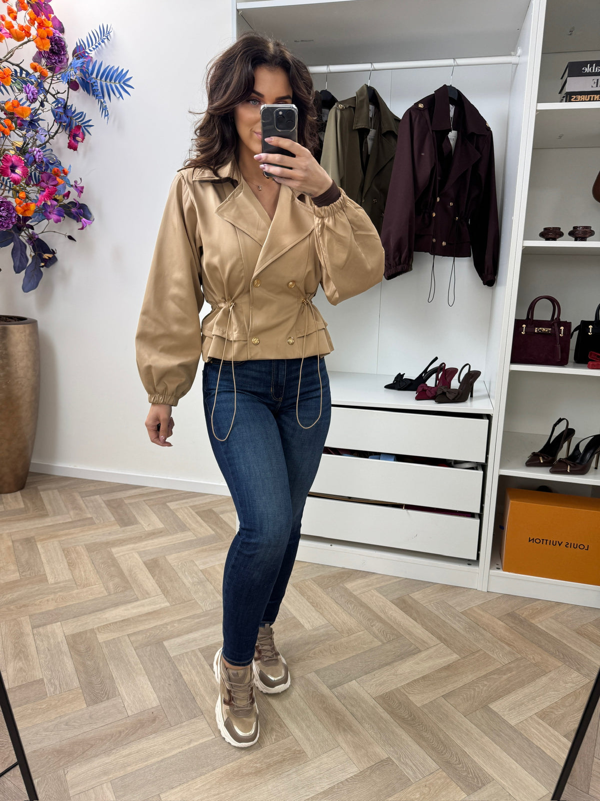 Jacket Ashley Camel WE1027