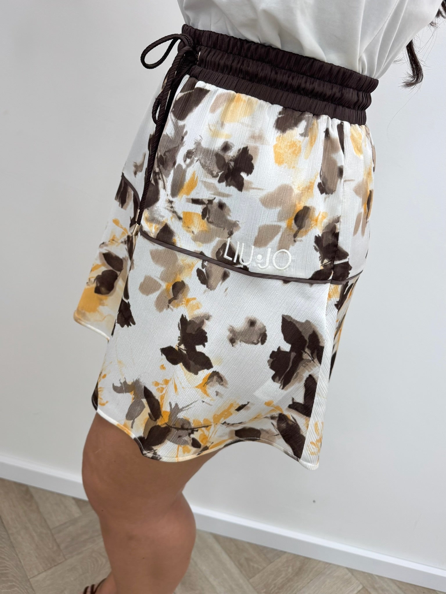Skirt Print Brown Liu Jo 1941