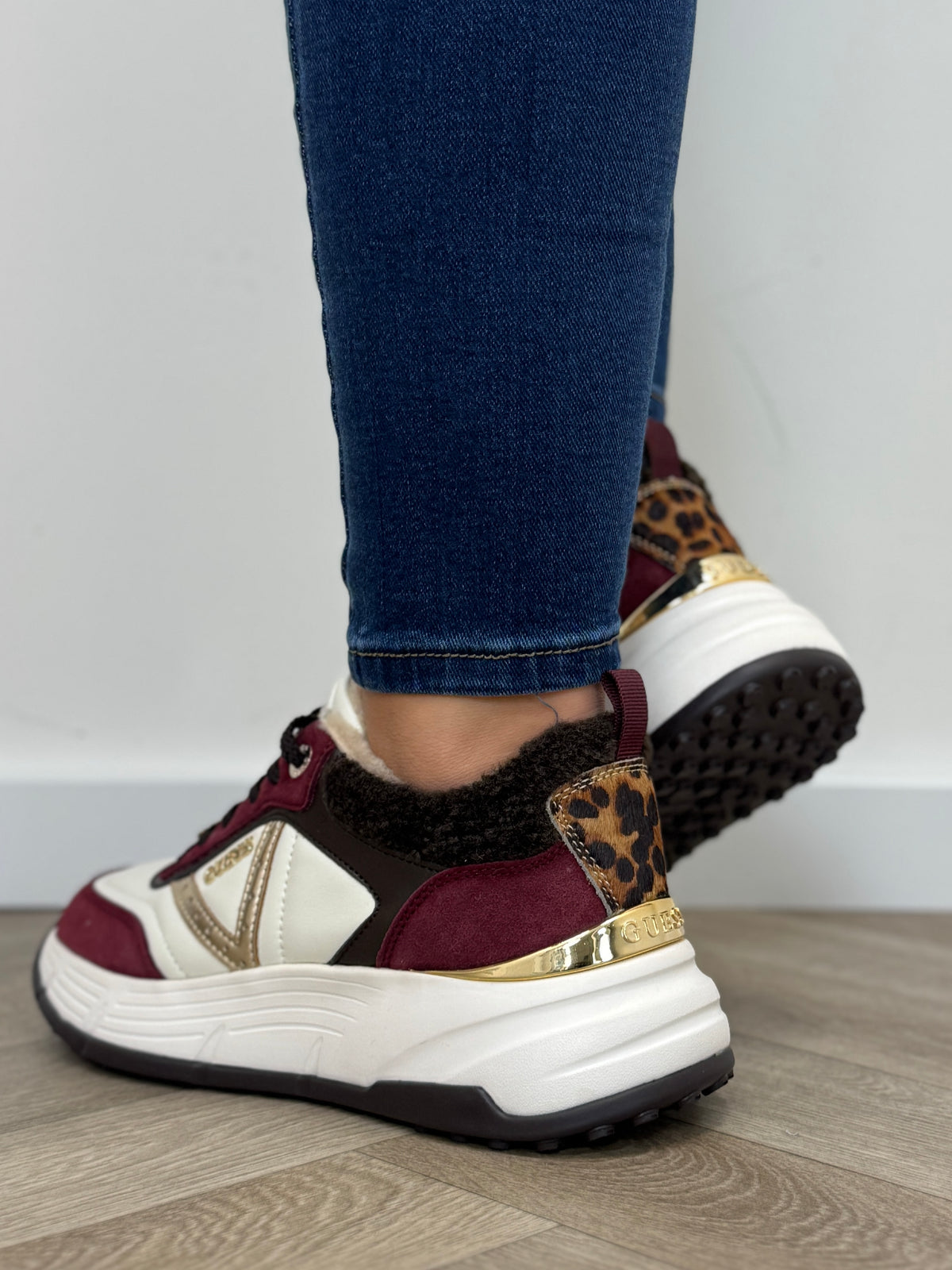 Sneakers Facter Burgundy Creme 1436