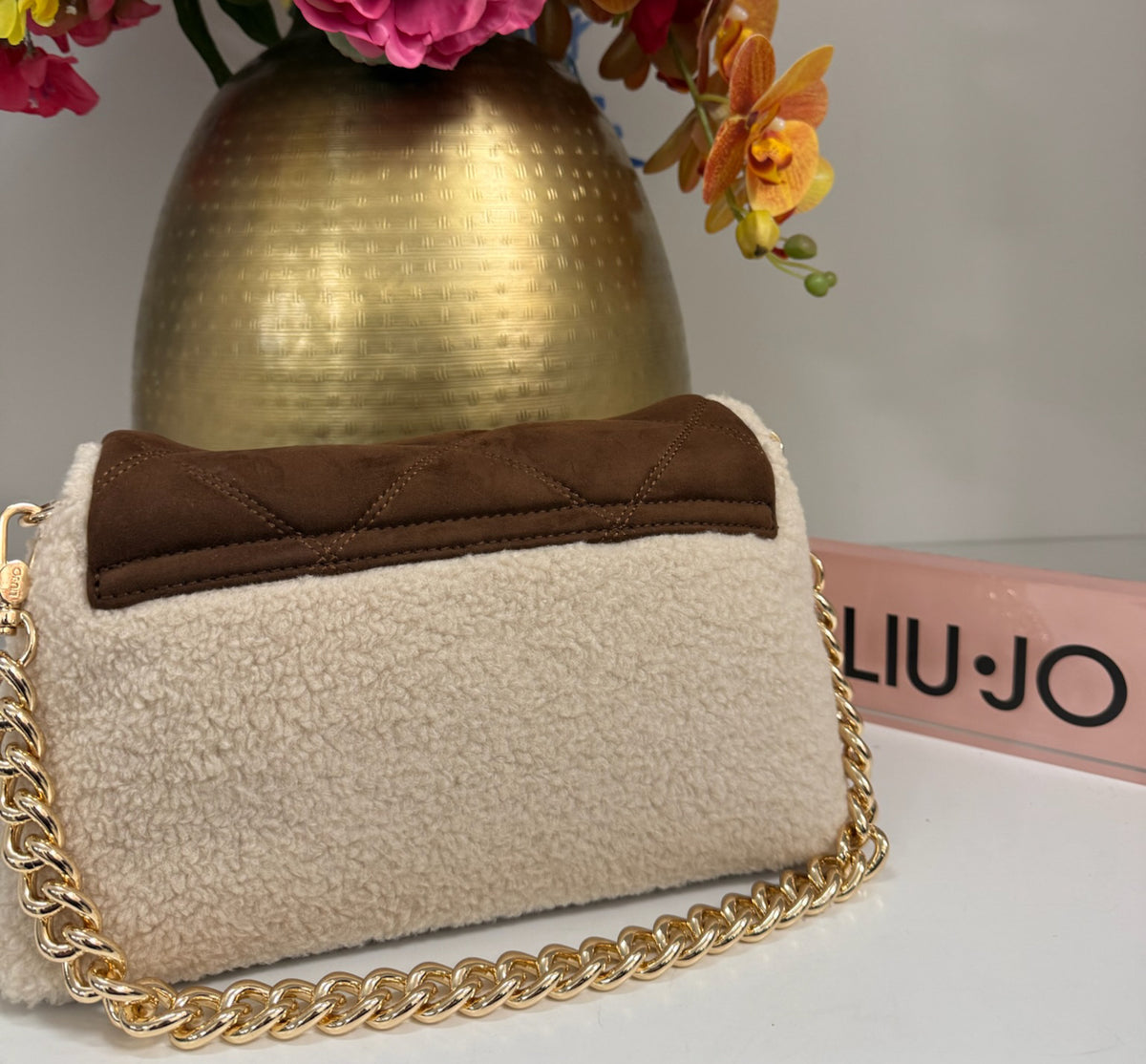 Flap Bag Teddy Cream Liu Jo 2006