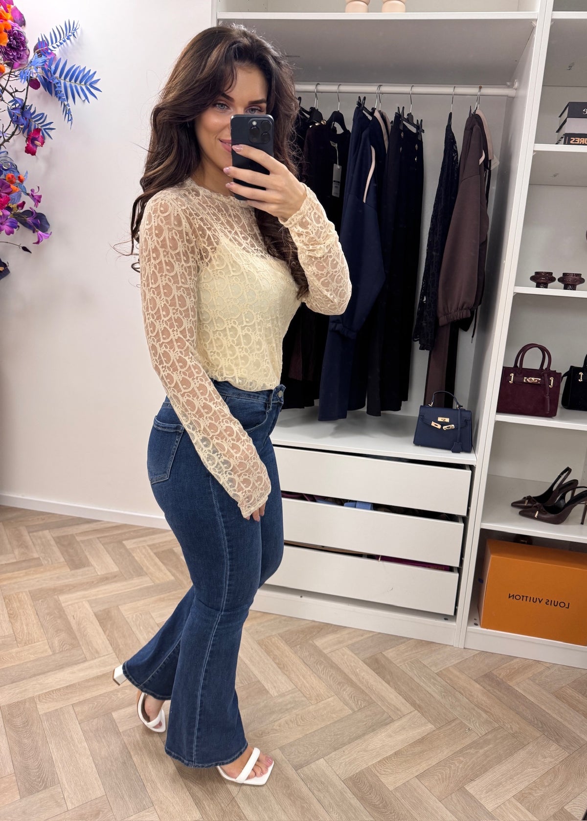 Top Dina Beige 22004