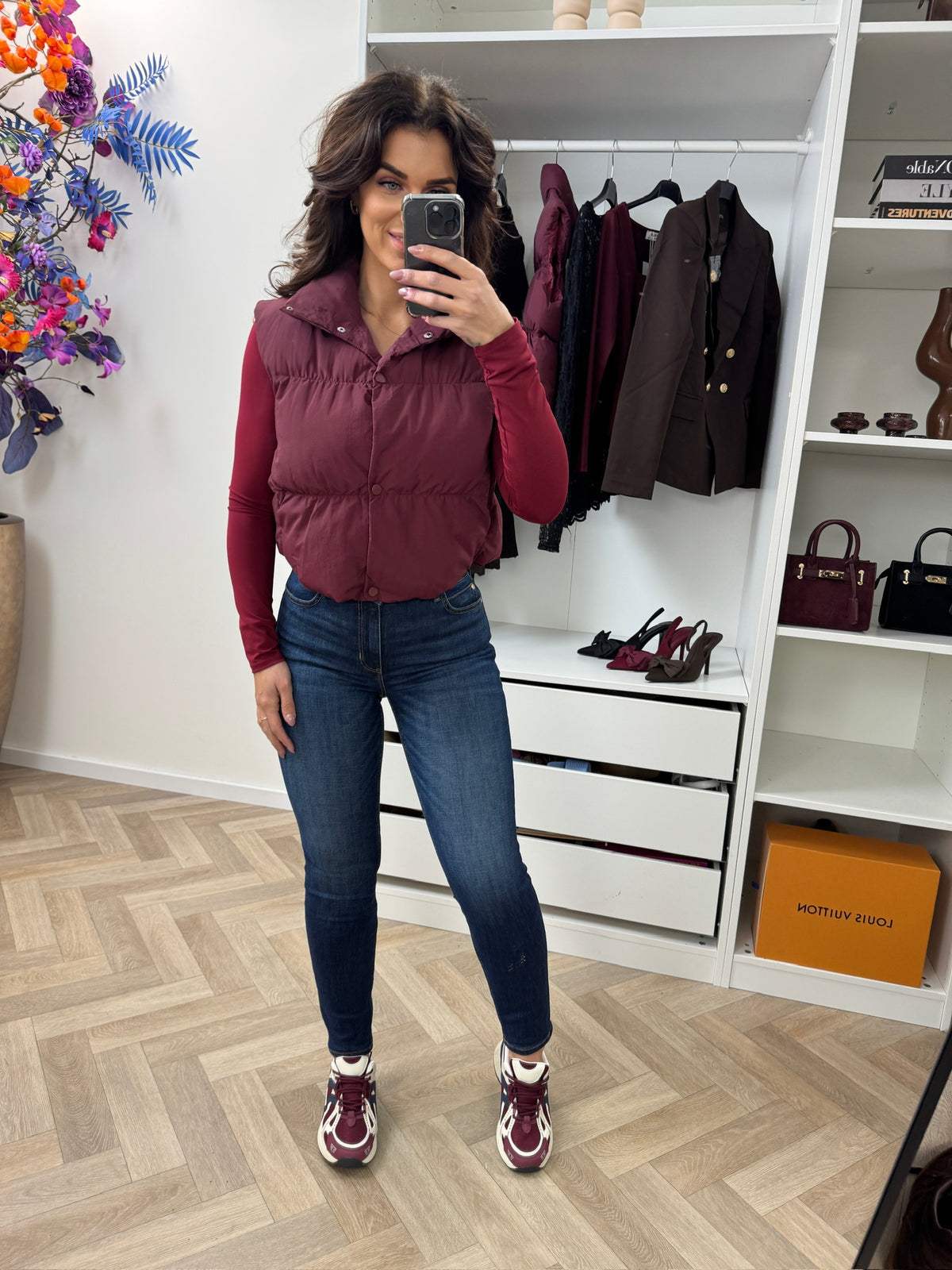 Bodywarmer Jessie Bordeaux AP2463