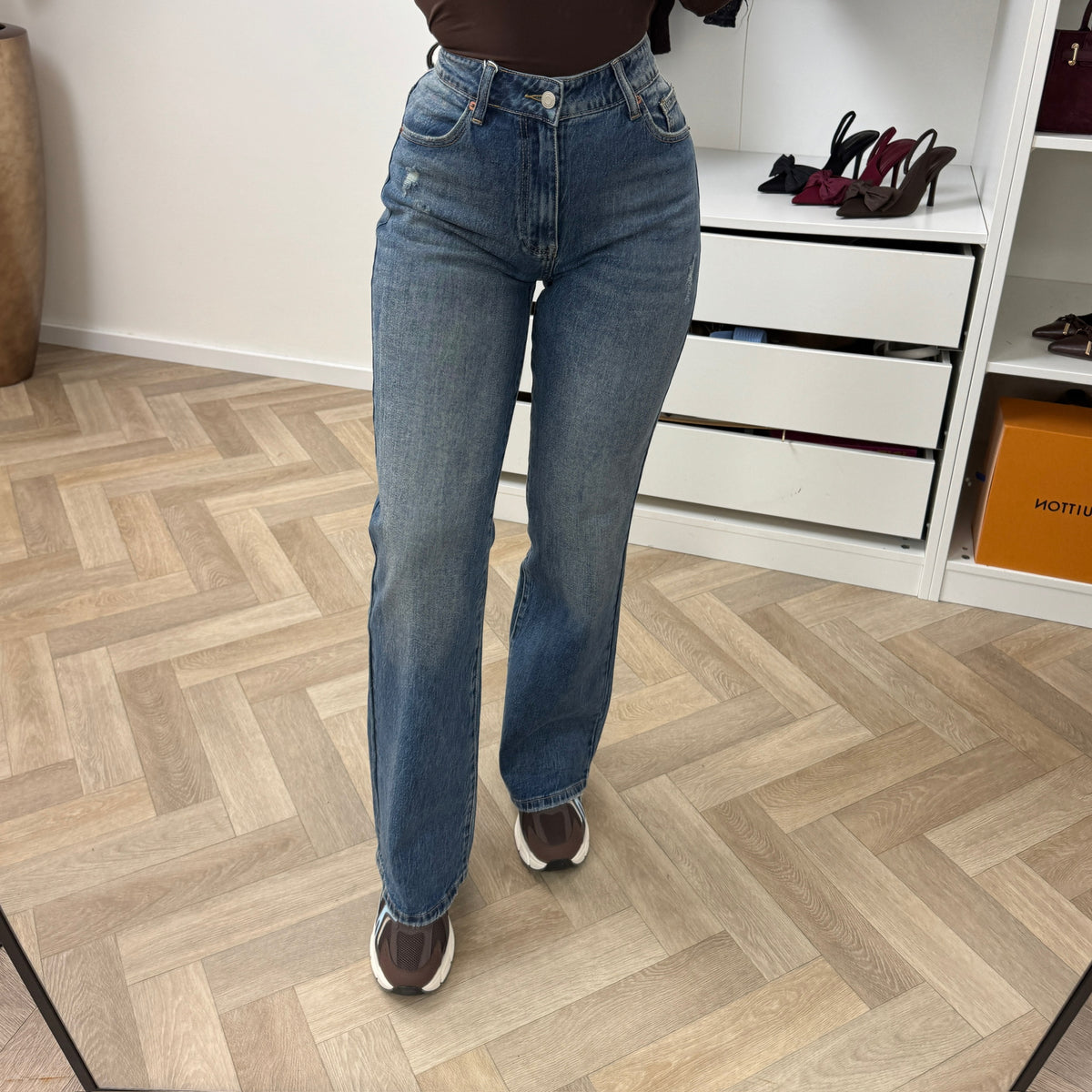 Jeans Brown Diamonds MG1351