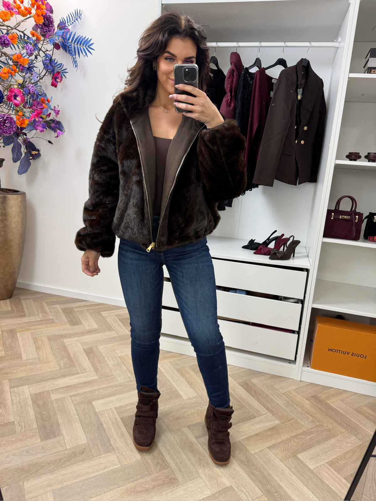 2 in 1 Jacket Bonty Choco LM7237