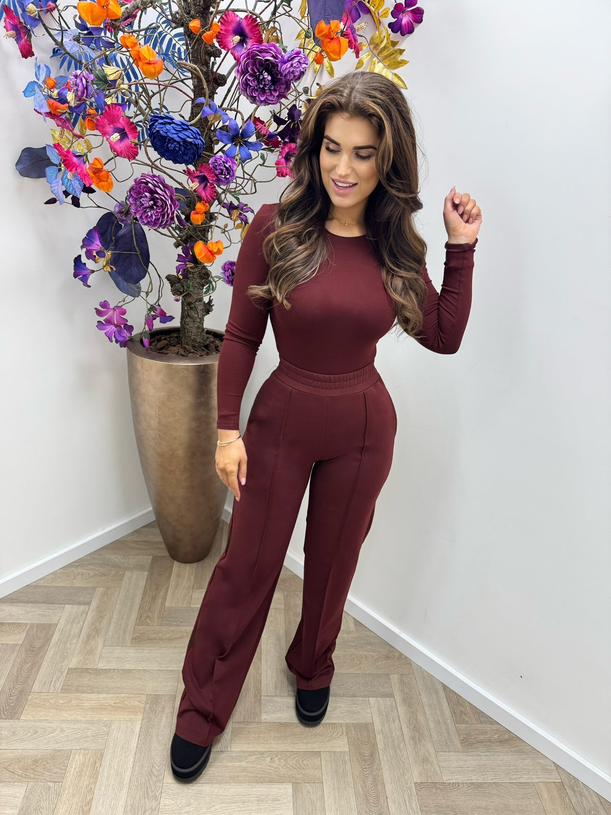 Basic Top By Swan Bordeaux HS9963