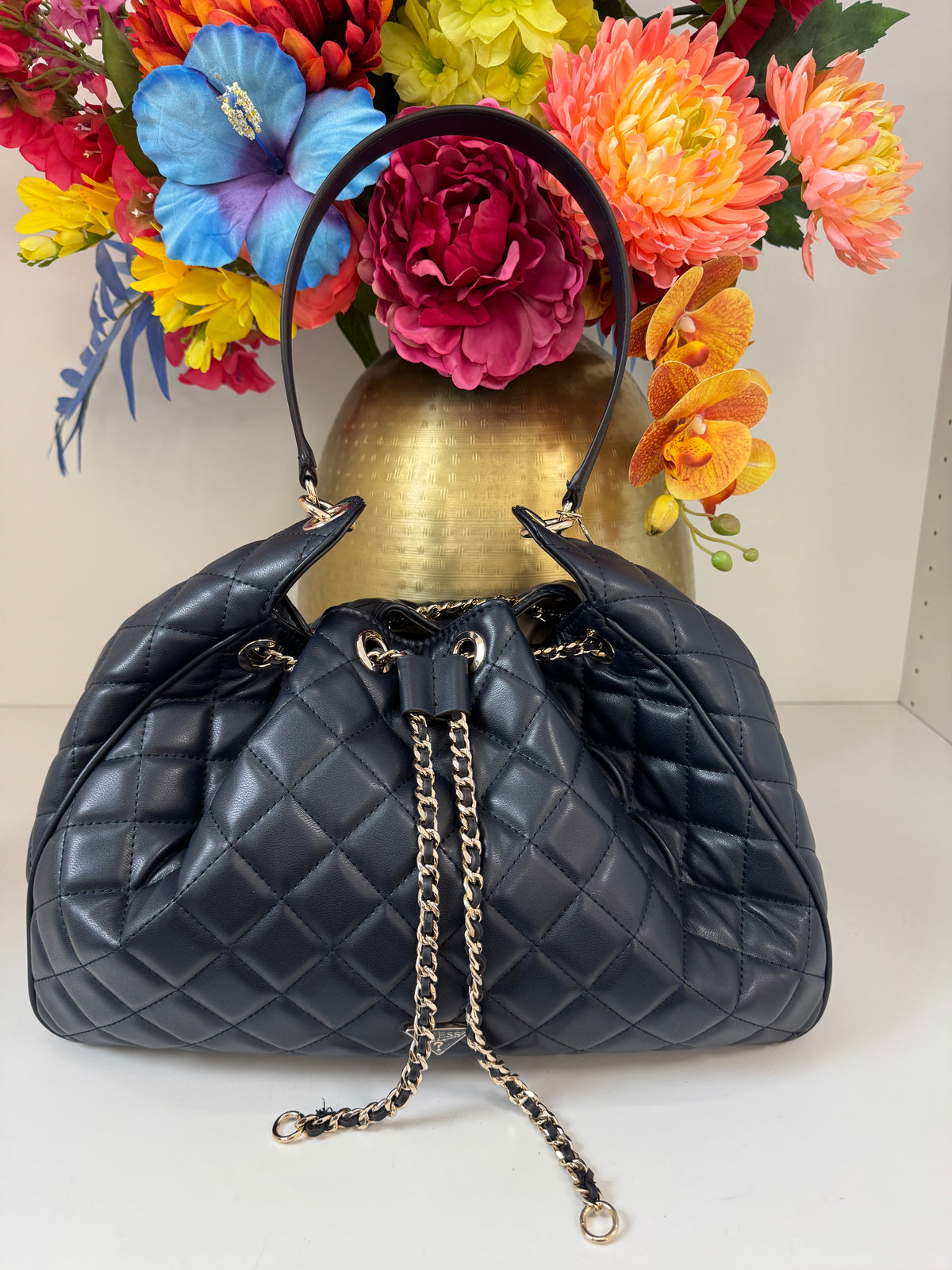 Hobo Bag Juliet Midnight Blue Guess 1387