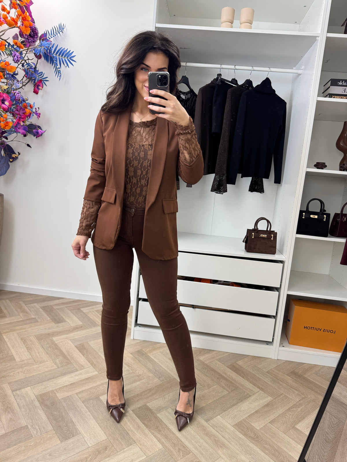 Smock Blazer Sunny Camel