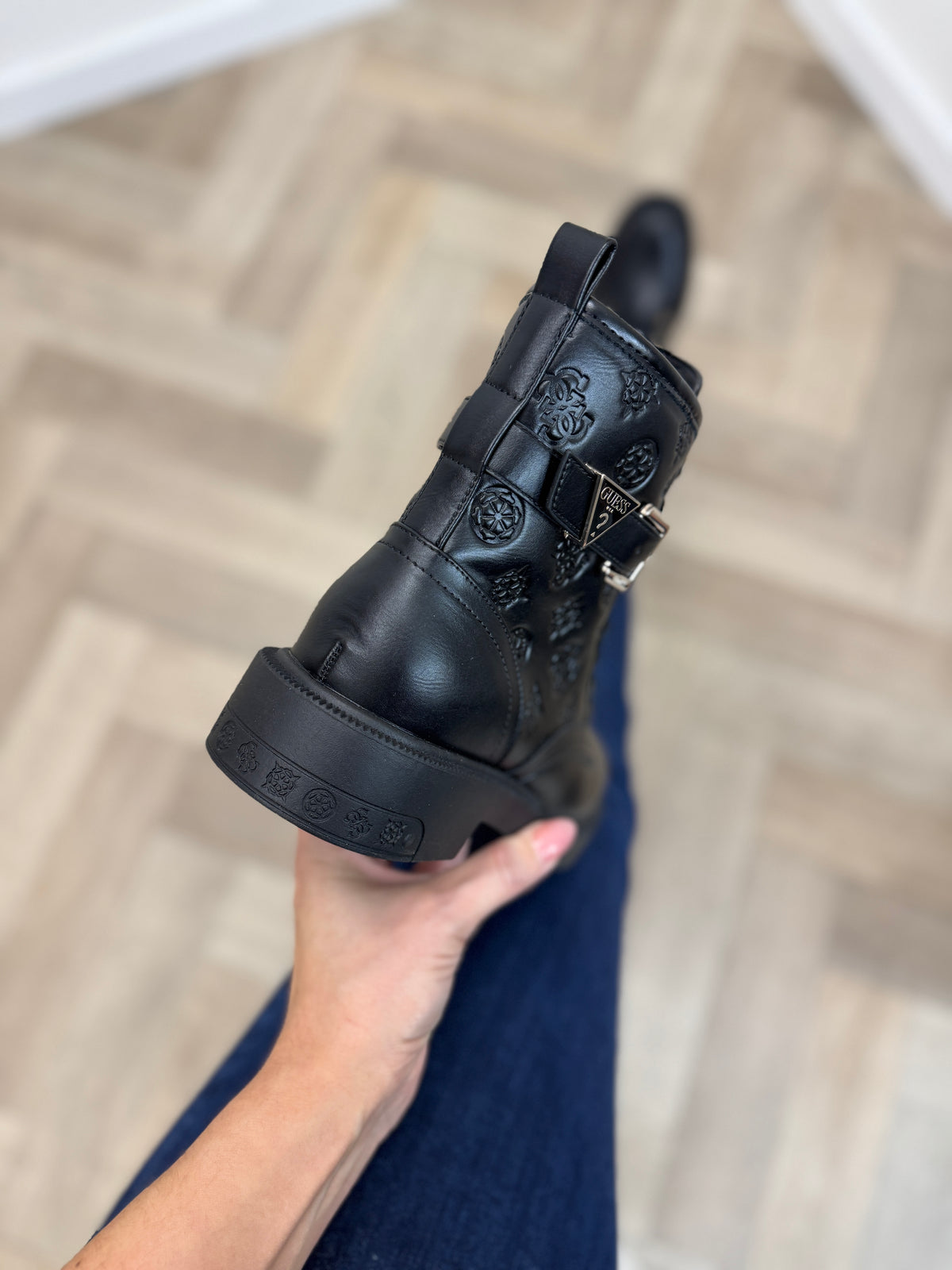 Boots Felini Black Guess 1441