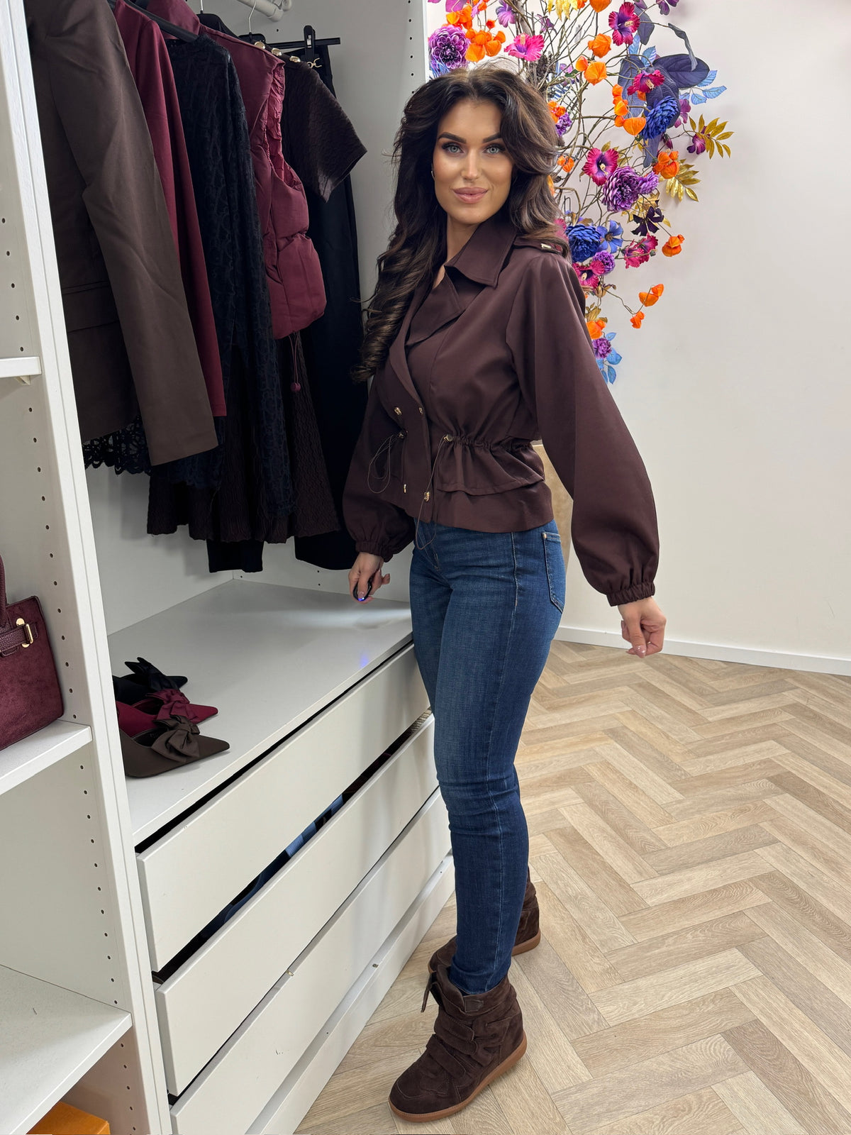 Jacket Ashley Wine WE1027