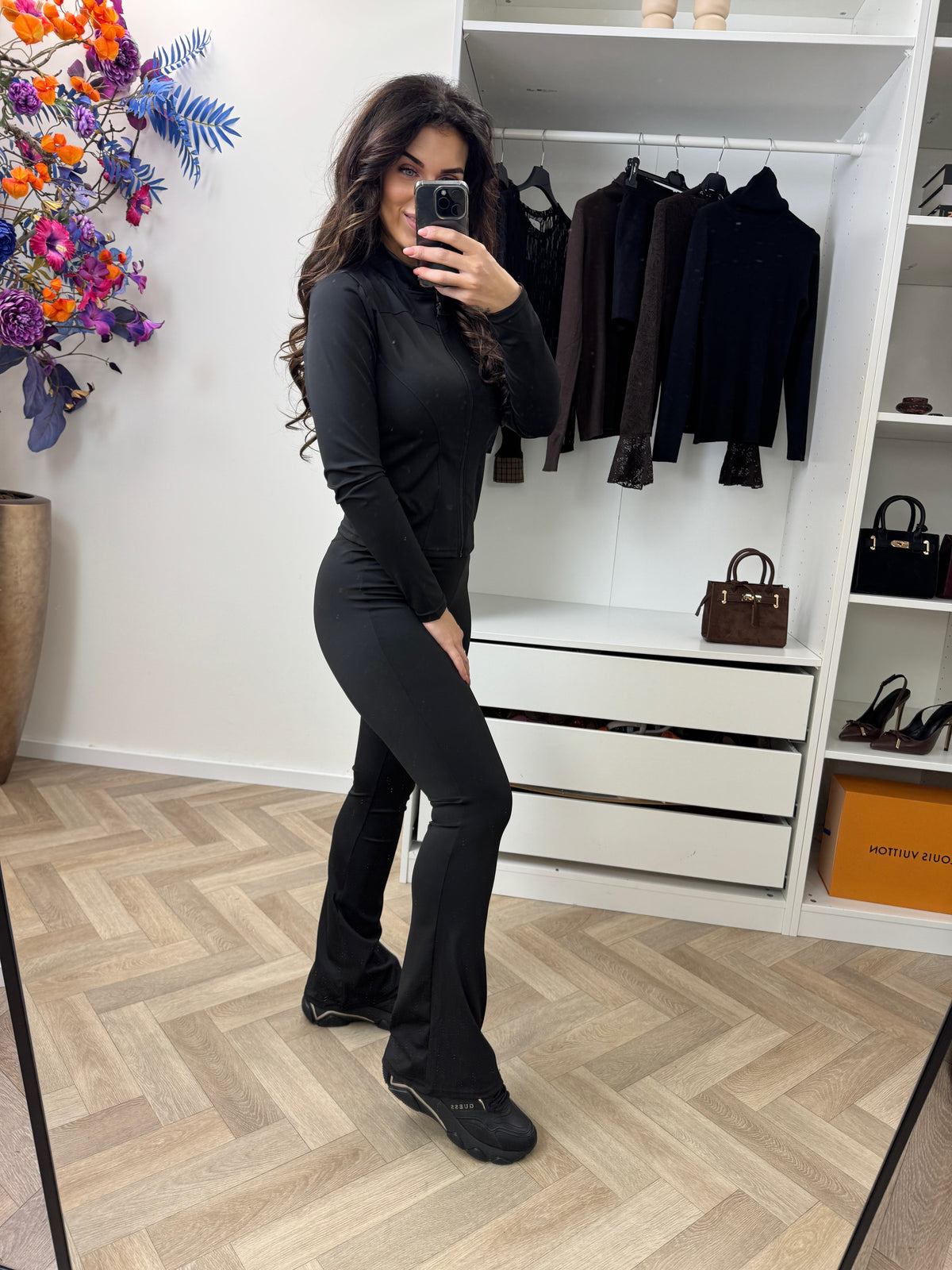 Sporty Set Stretch 980 Black