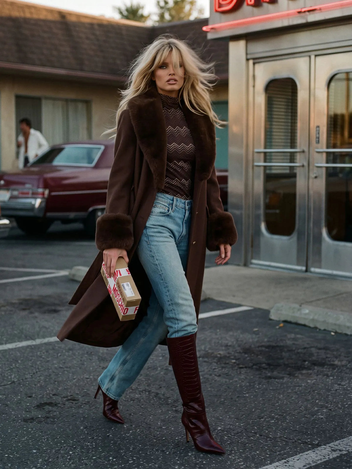 Auria Coat Chocolate Martini Nikkie