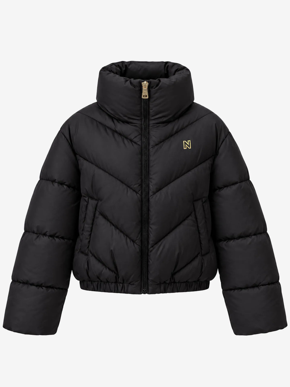Anatolia Puffer Jacket Black Nikkie