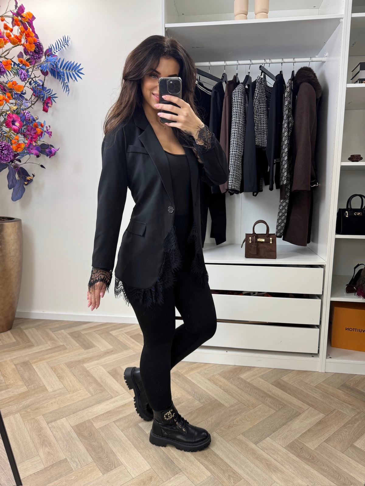 Blazer Lace Black