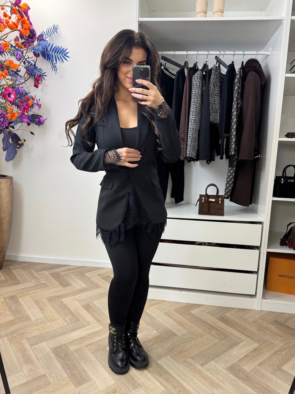 Blazer Lace Black