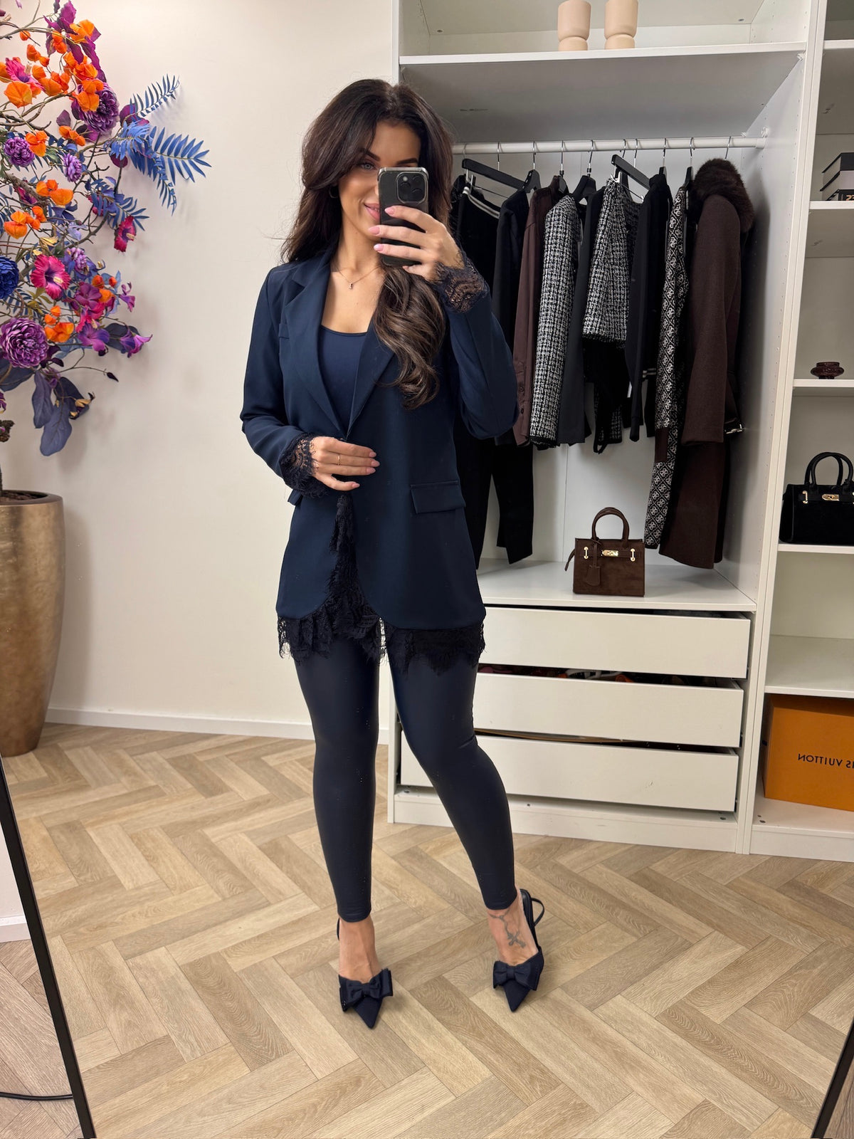 Blazer Lace Navy