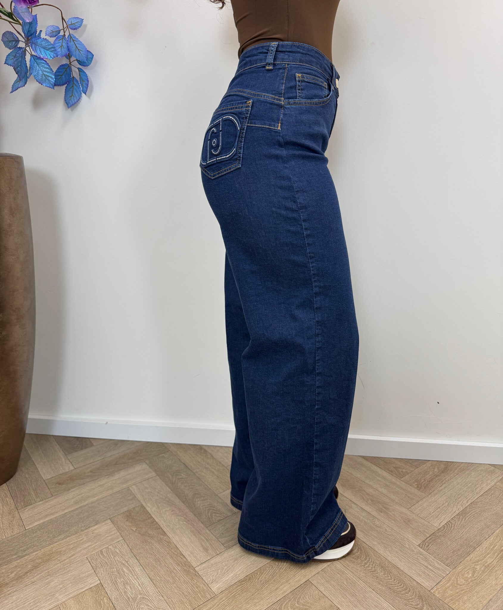 Super Stretch Jeans Lungo Dark denim 1962