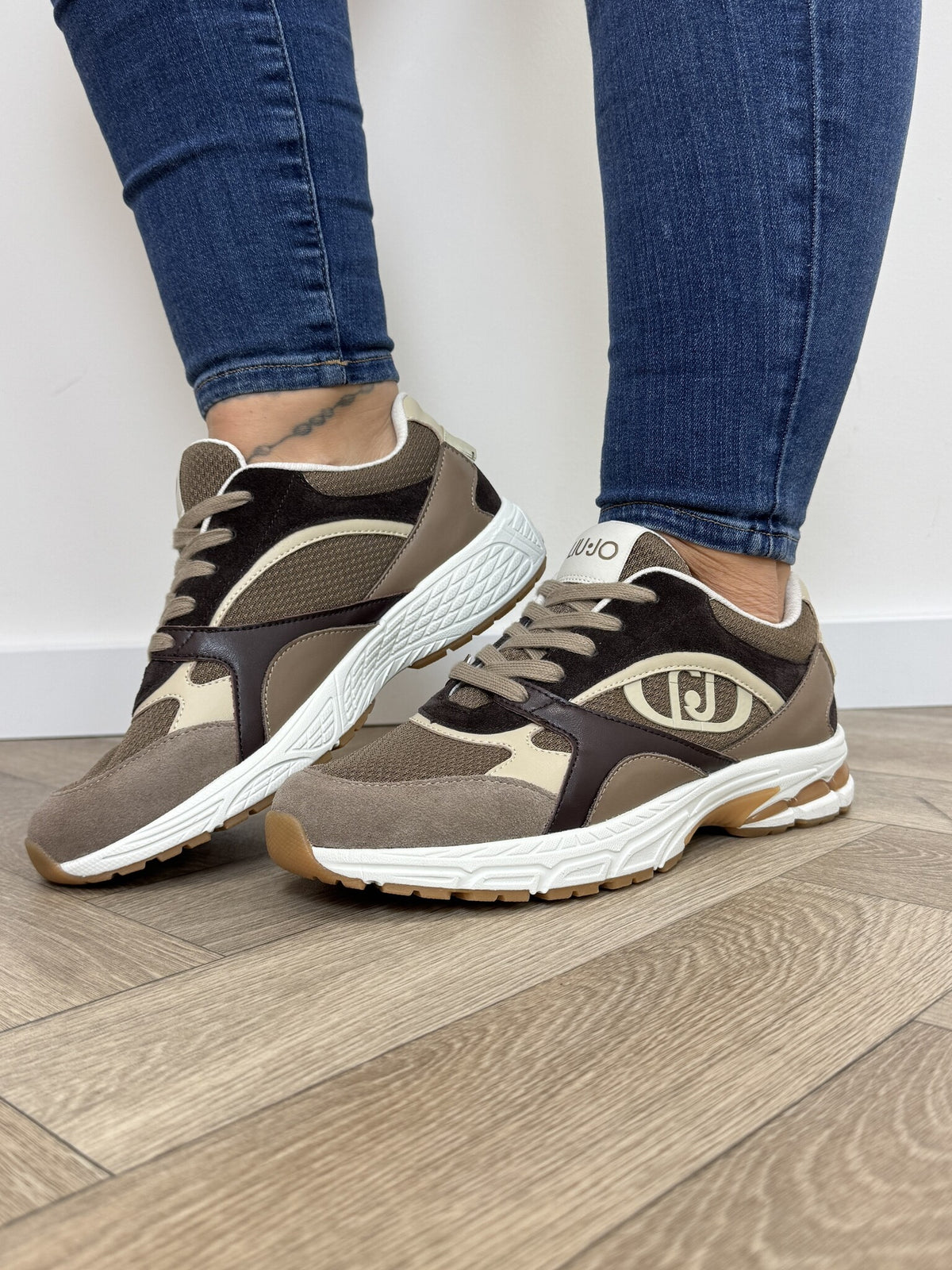 Sneakers Trixie Taupe Liu Jo 2017