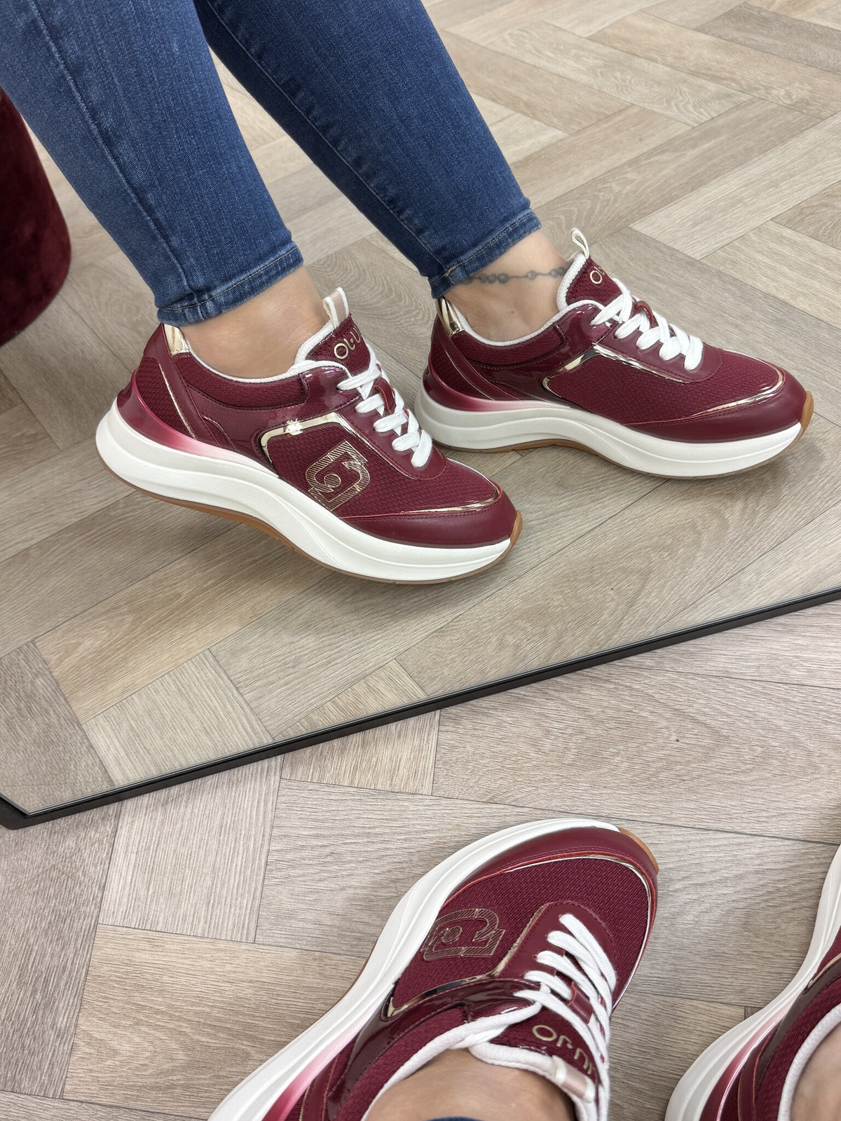 Sneakers Stardust Bordeaux Liu Jo 2019