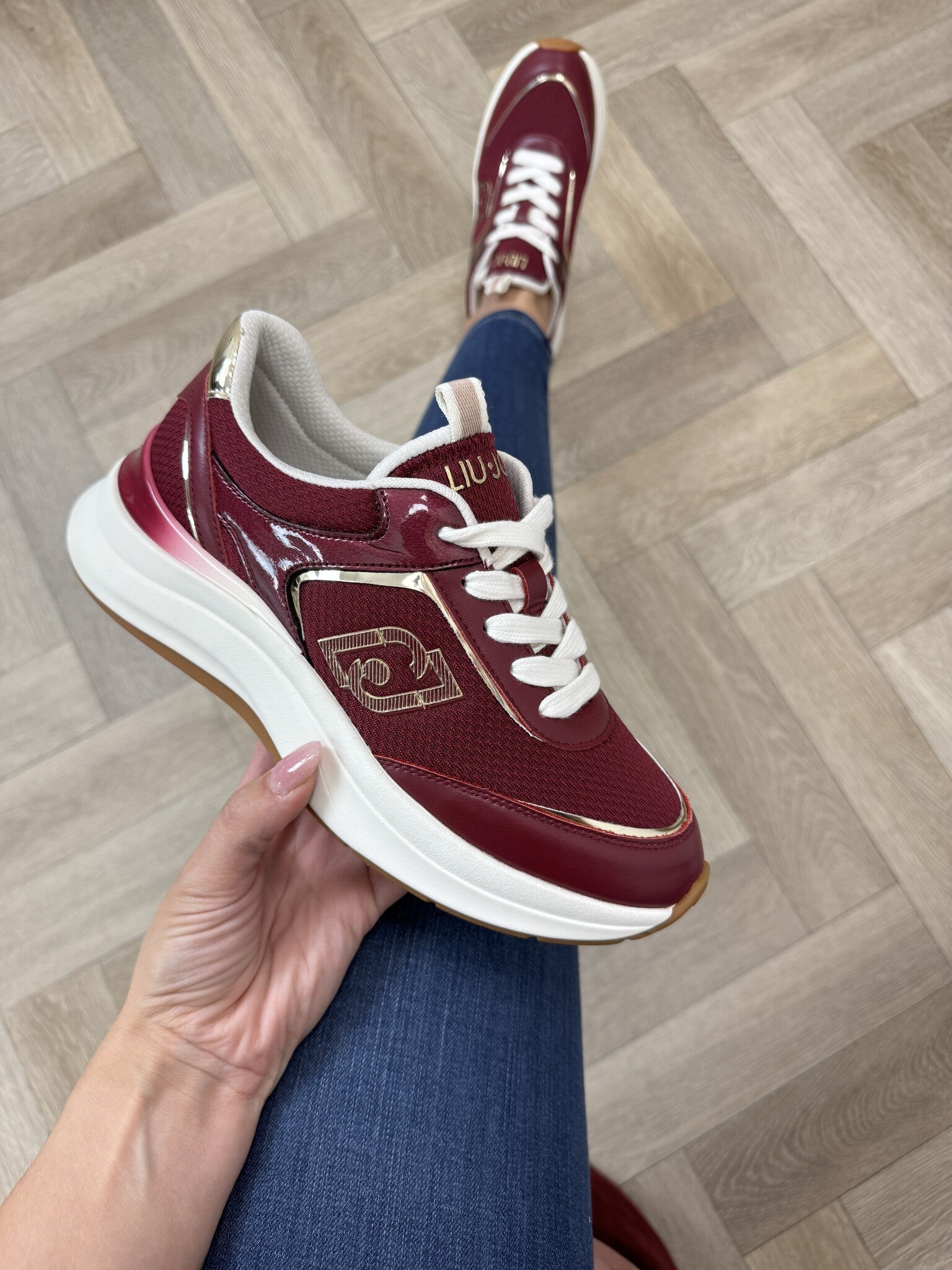 Sneakers Stardust Bordeaux Liu Jo 2019