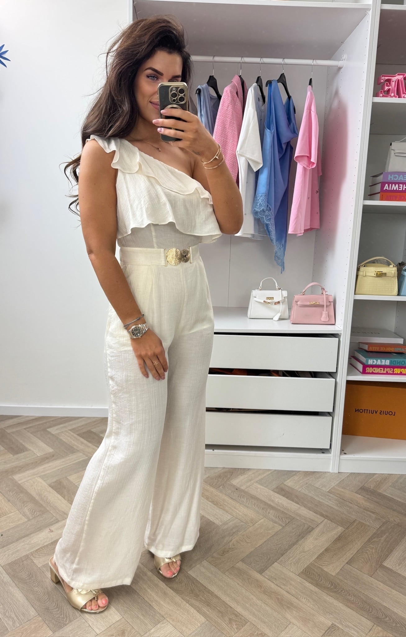 Jumpsuit Stacy 85503 Beige