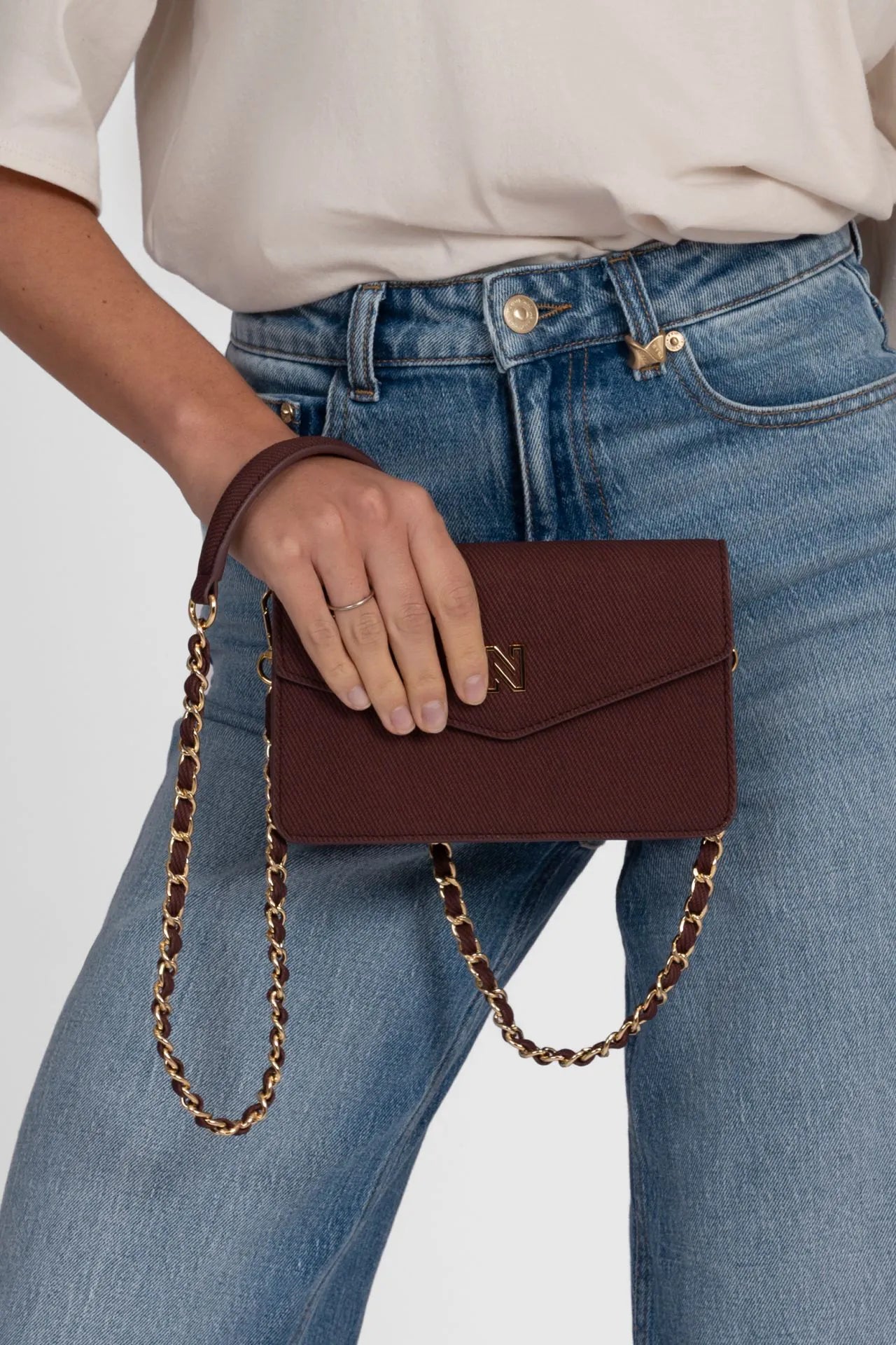 Daxing Canvas Shoulderbag Grape Nikkie