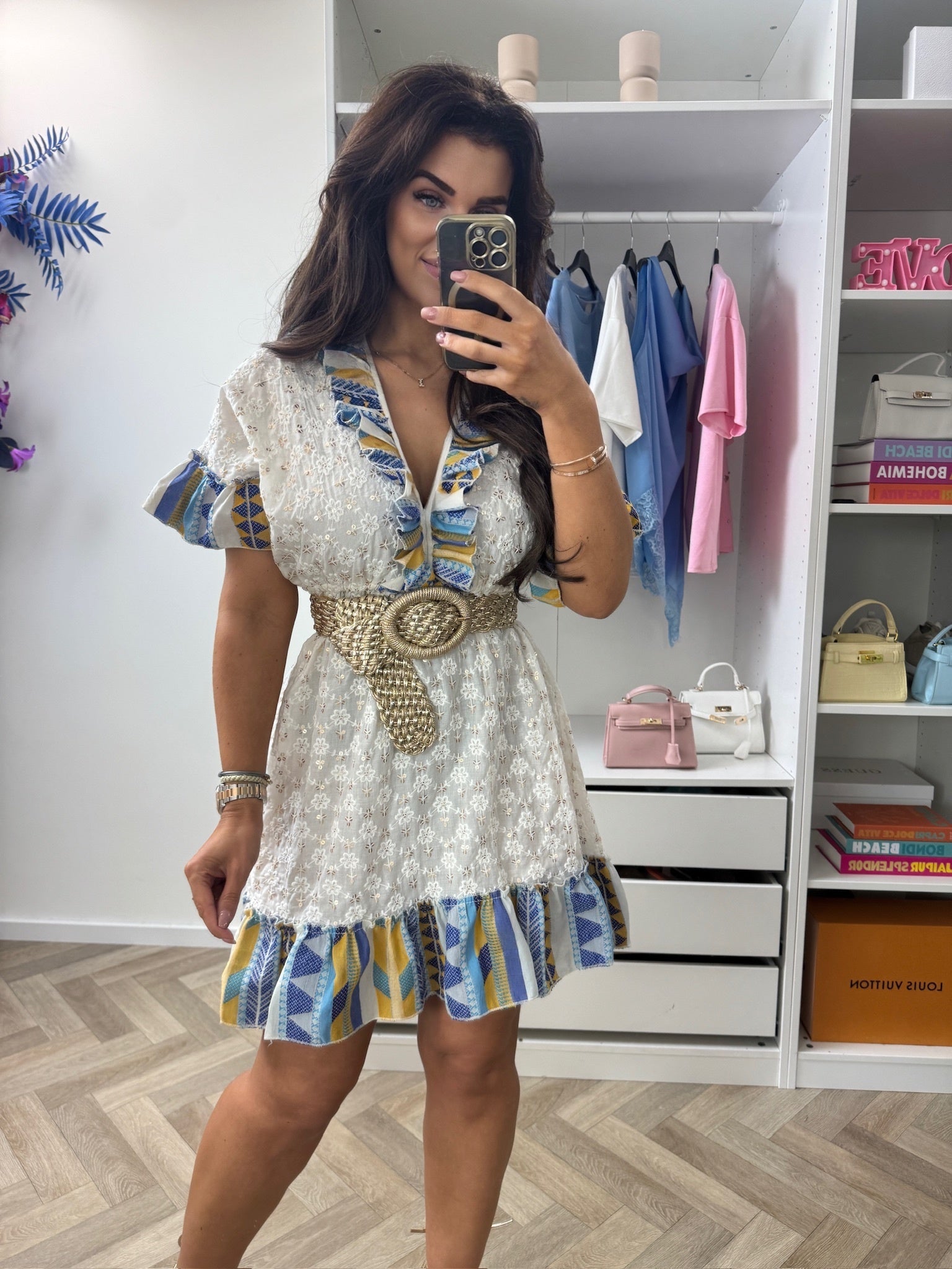 Dress Celina Summer Blue 1099