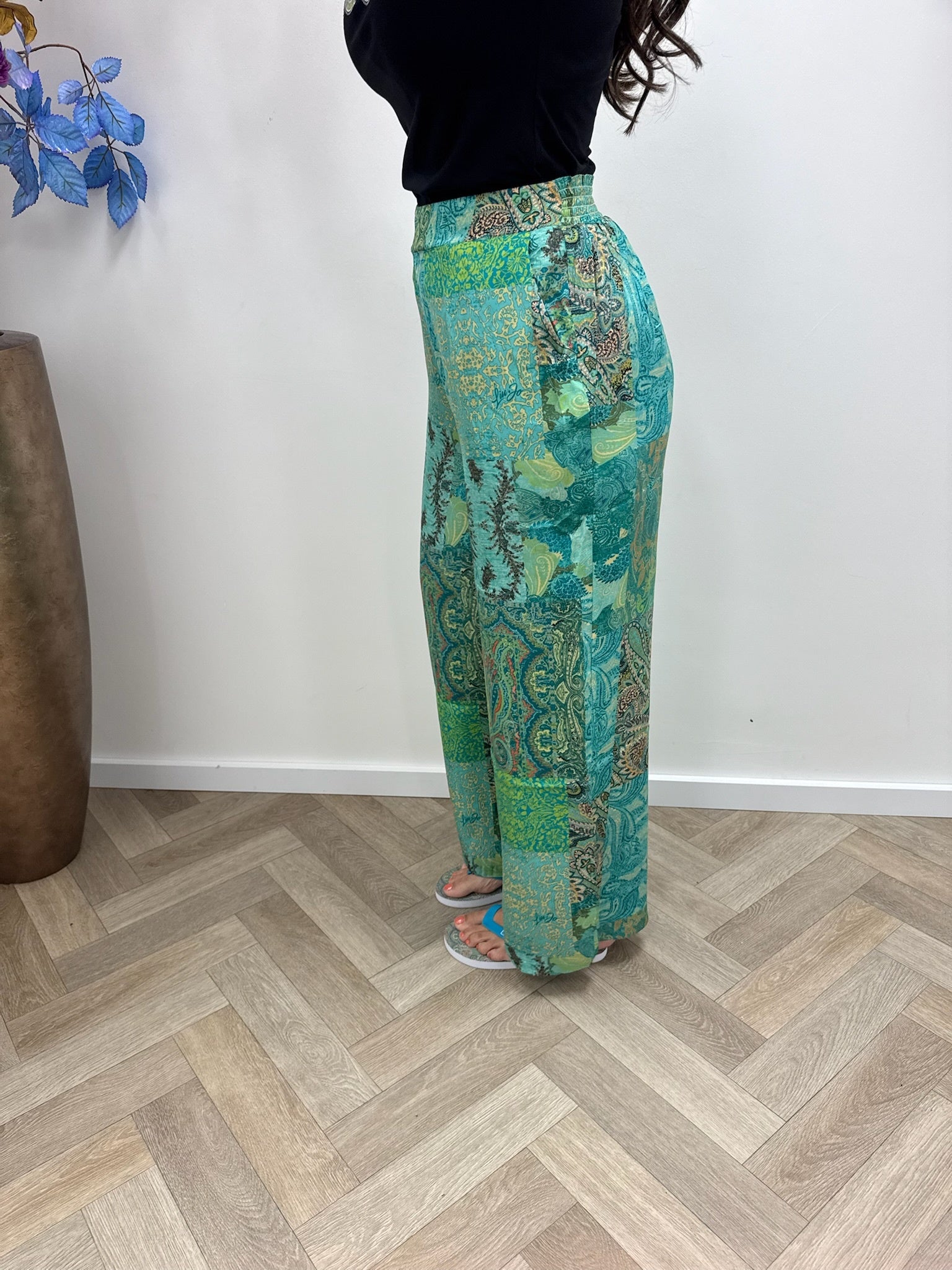 Pants Green Print Liu Jo 1950
