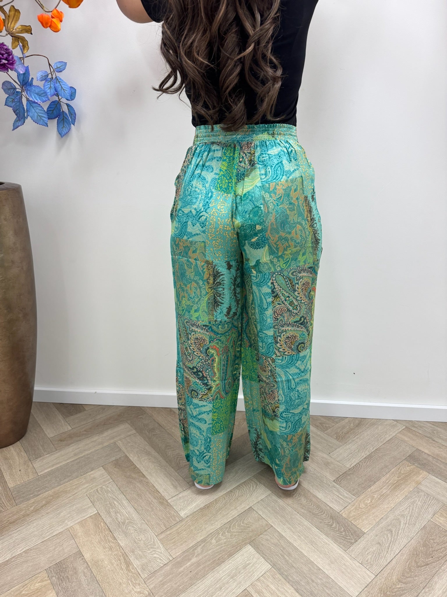Pants Green Print Liu Jo 1950