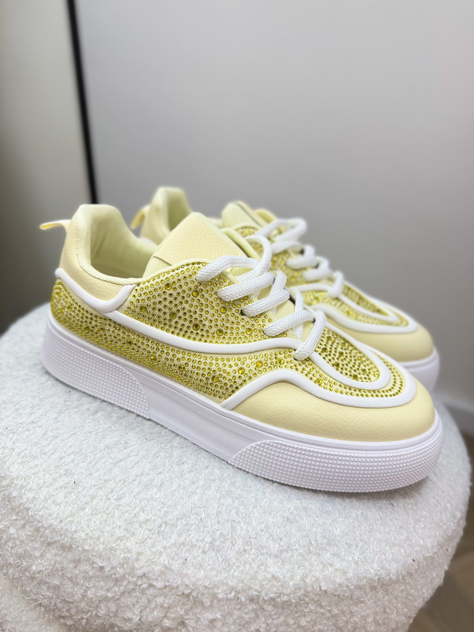 Sneakers Diamonds 9030 Yellow