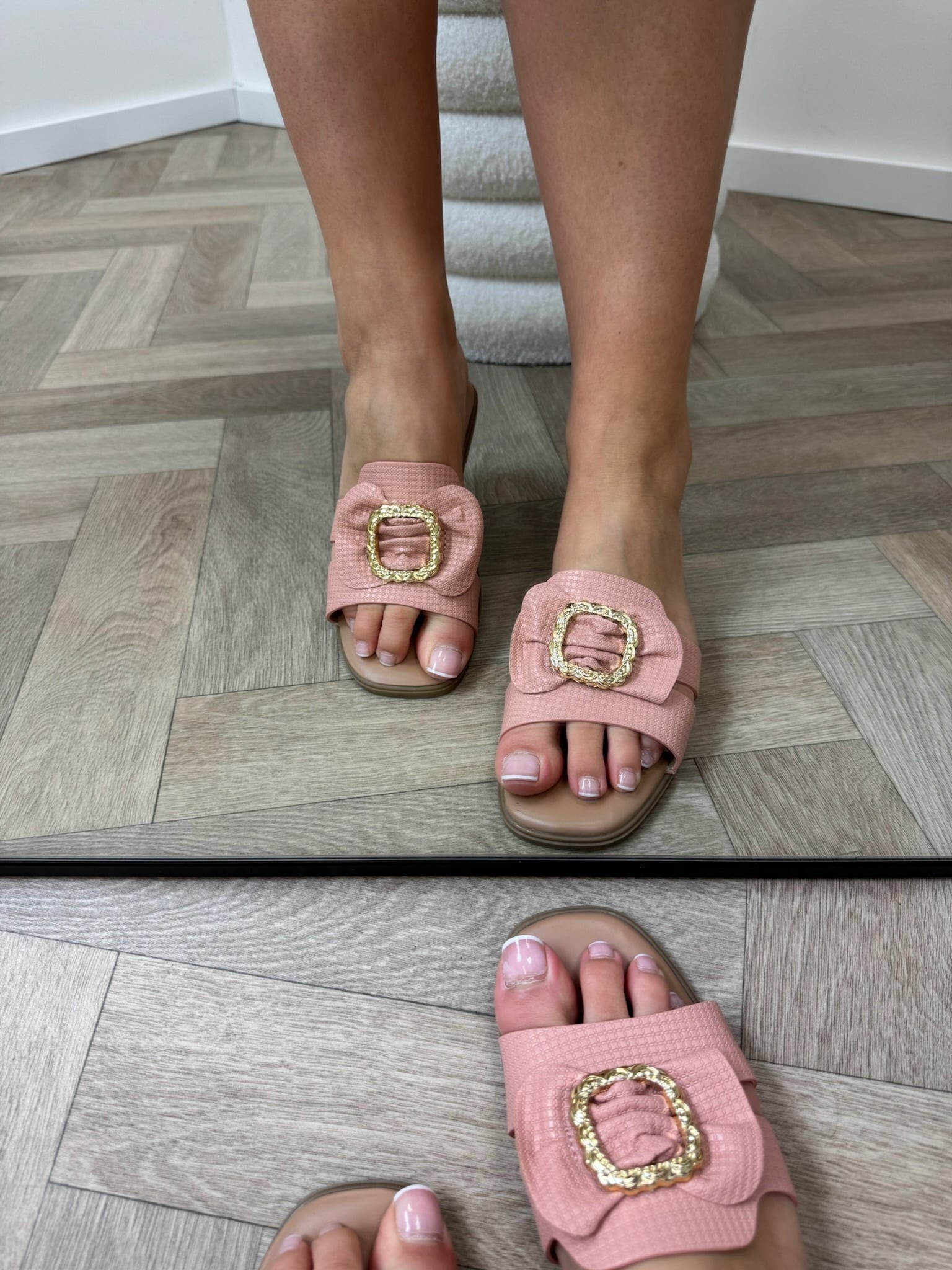 Slippers Celina H008-PL Pink