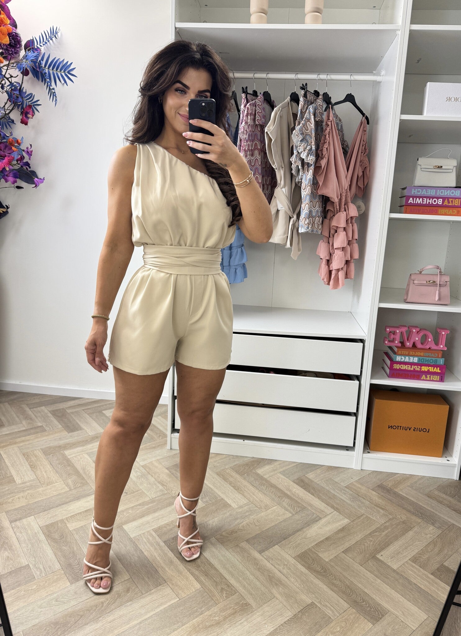Jumpsuit Tina Beige