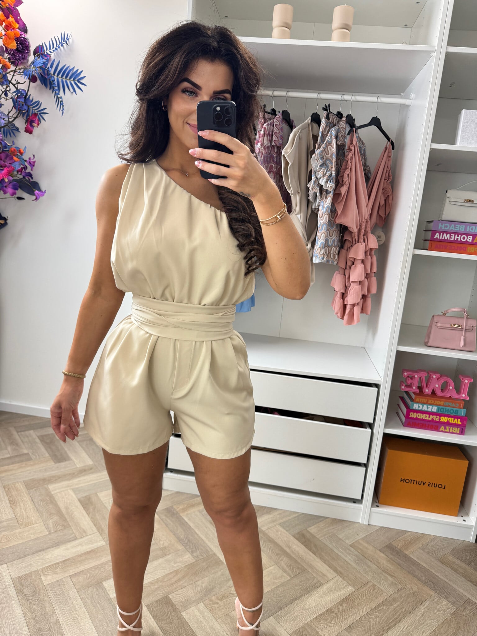 Jumpsuit Tina Beige