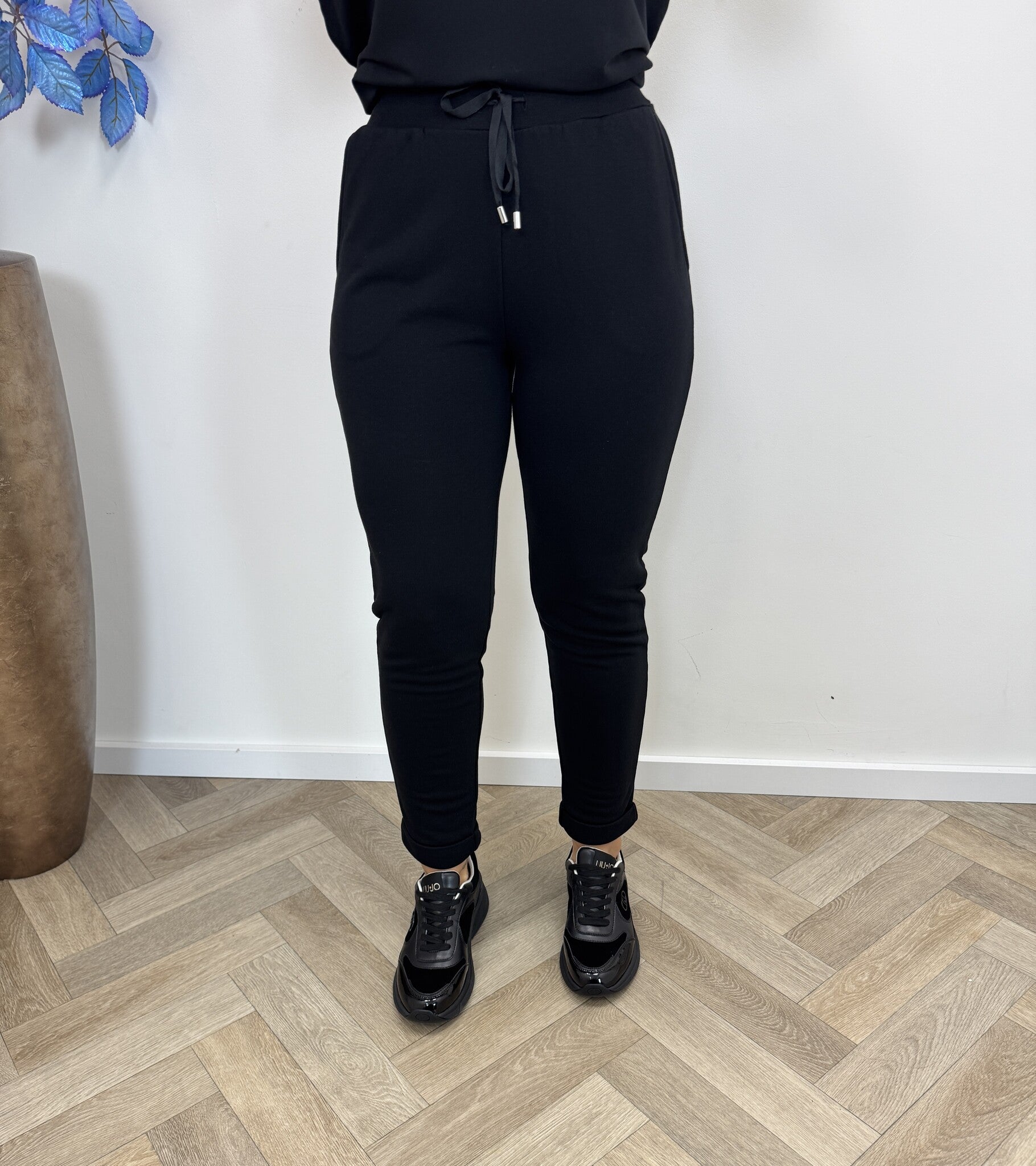 Joggingspants Felpa Black Liu jo 1956