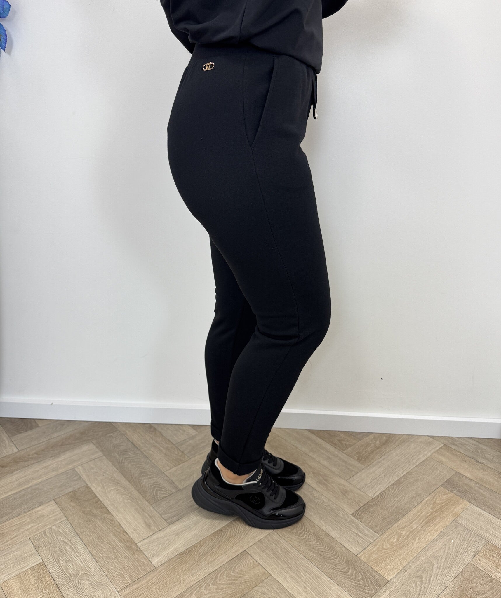 Joggingspants Felpa Black Liu jo 1956