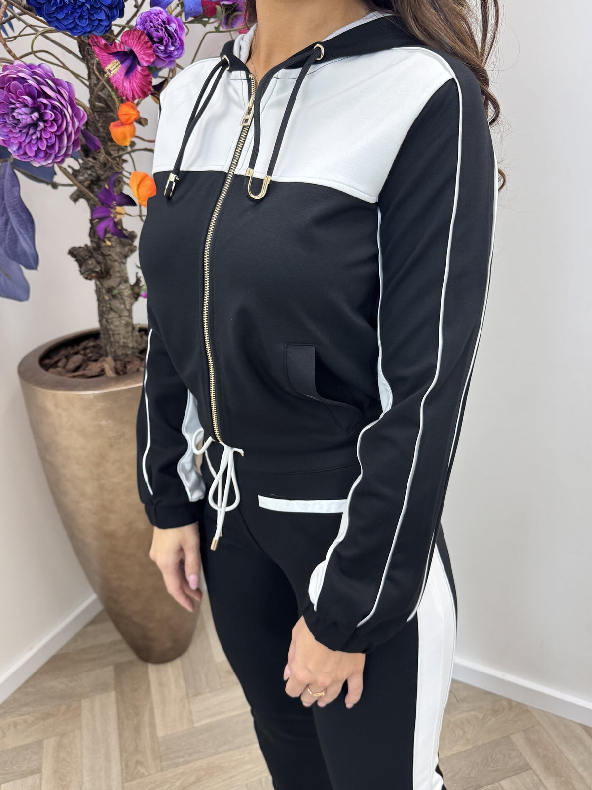 Jacket Felpa Aperta Black Liu Jo 1970